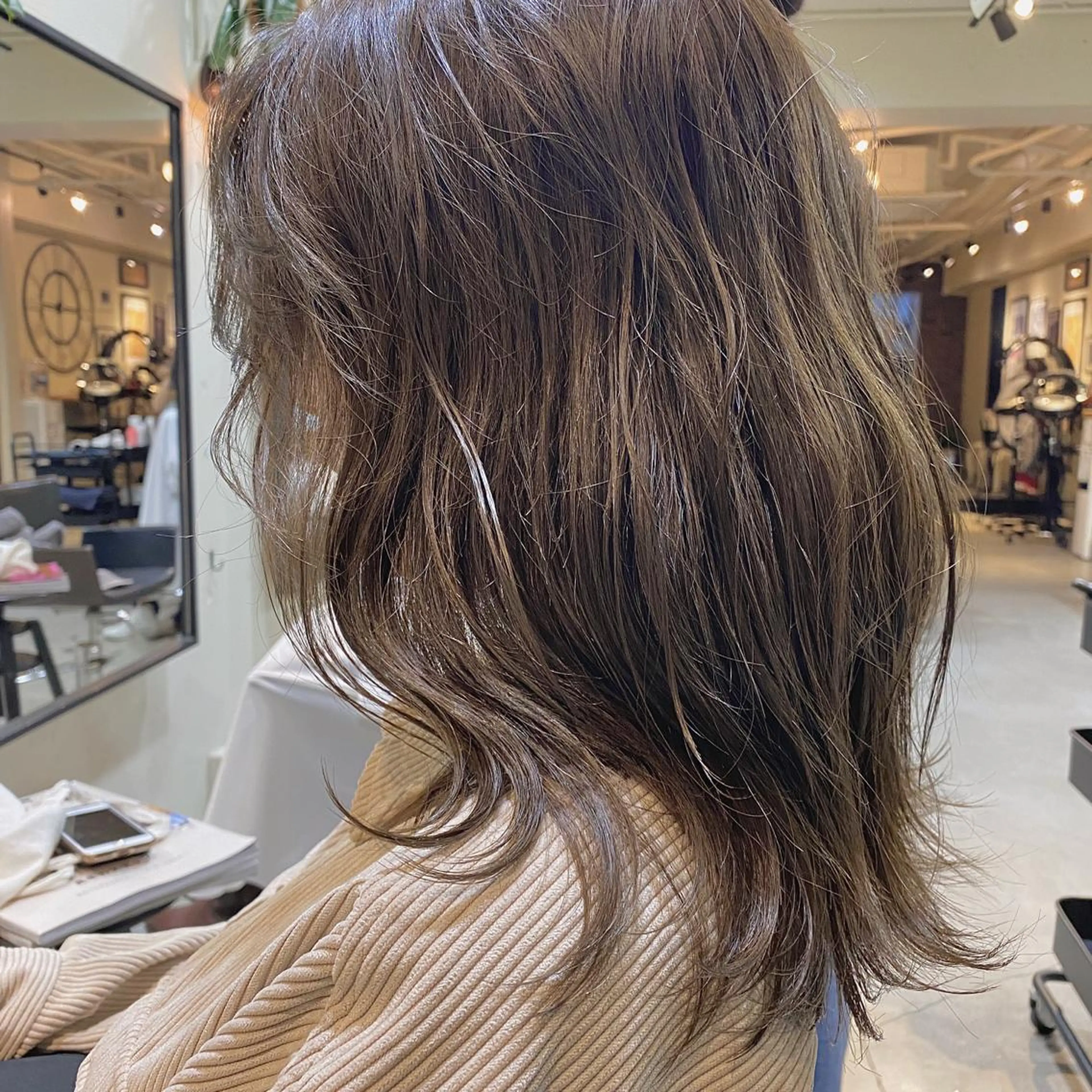 ミディアム カラー 【ダメージレス施術】 【透明感】北村 拓也のヘアスタイル