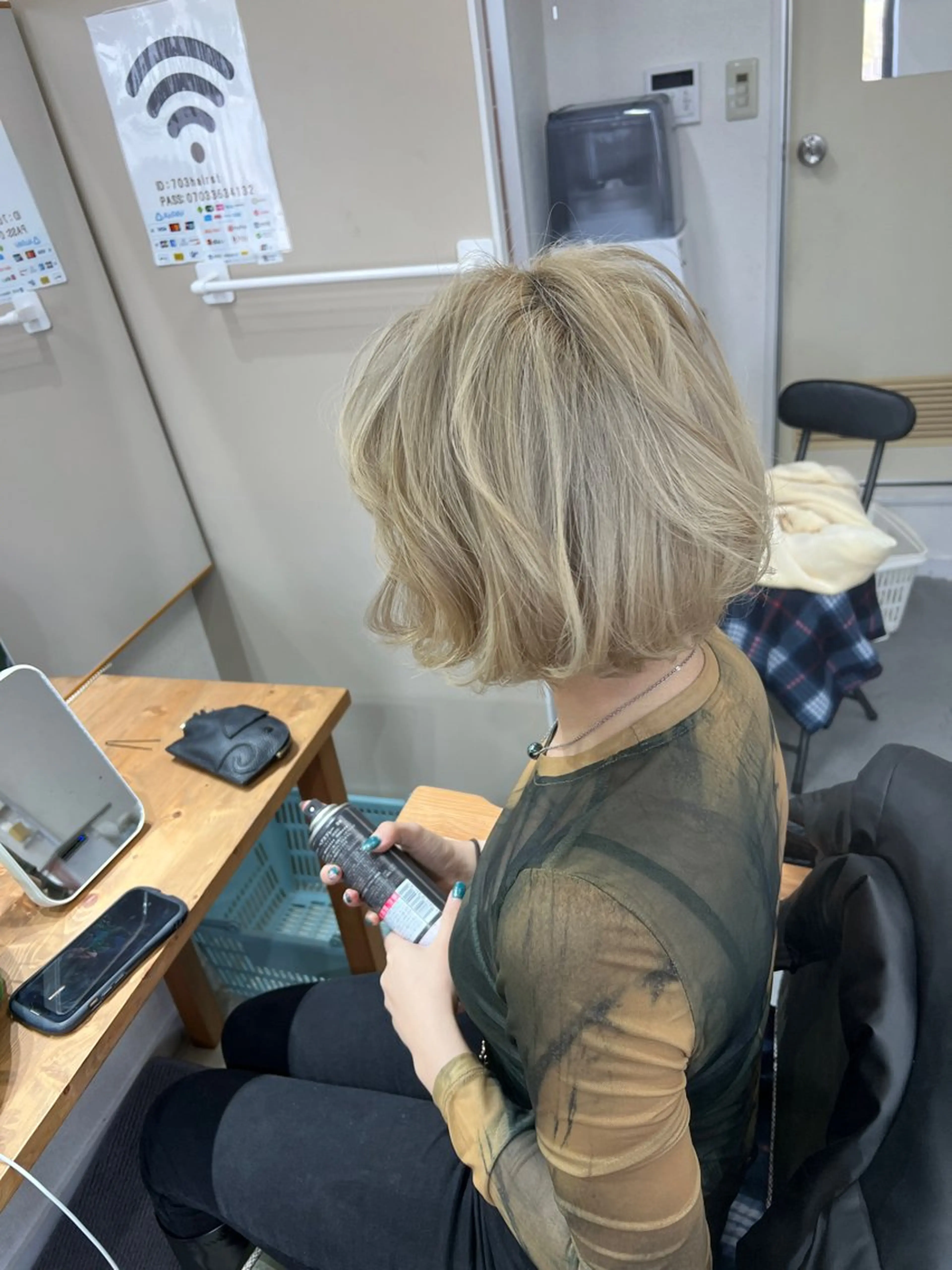 ショート ヘアアレンジ ボブ 山室 敬義のヘアスタイル