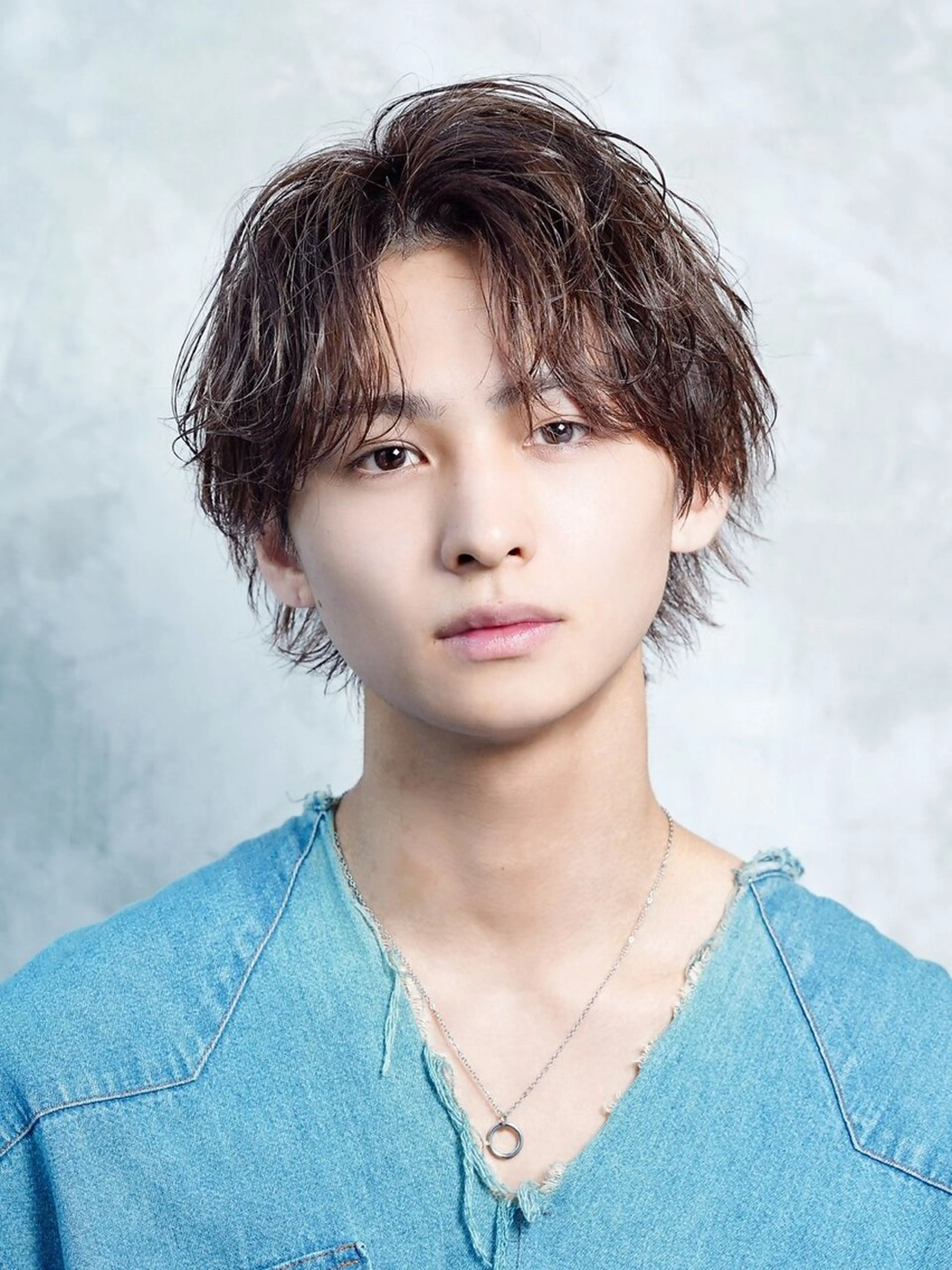 ミディアム カラー ヘアカラー トリートメント men's salon alpha 新宿所属・メンズ特化/韓国ヘア 神崎光希のヘアスタイル