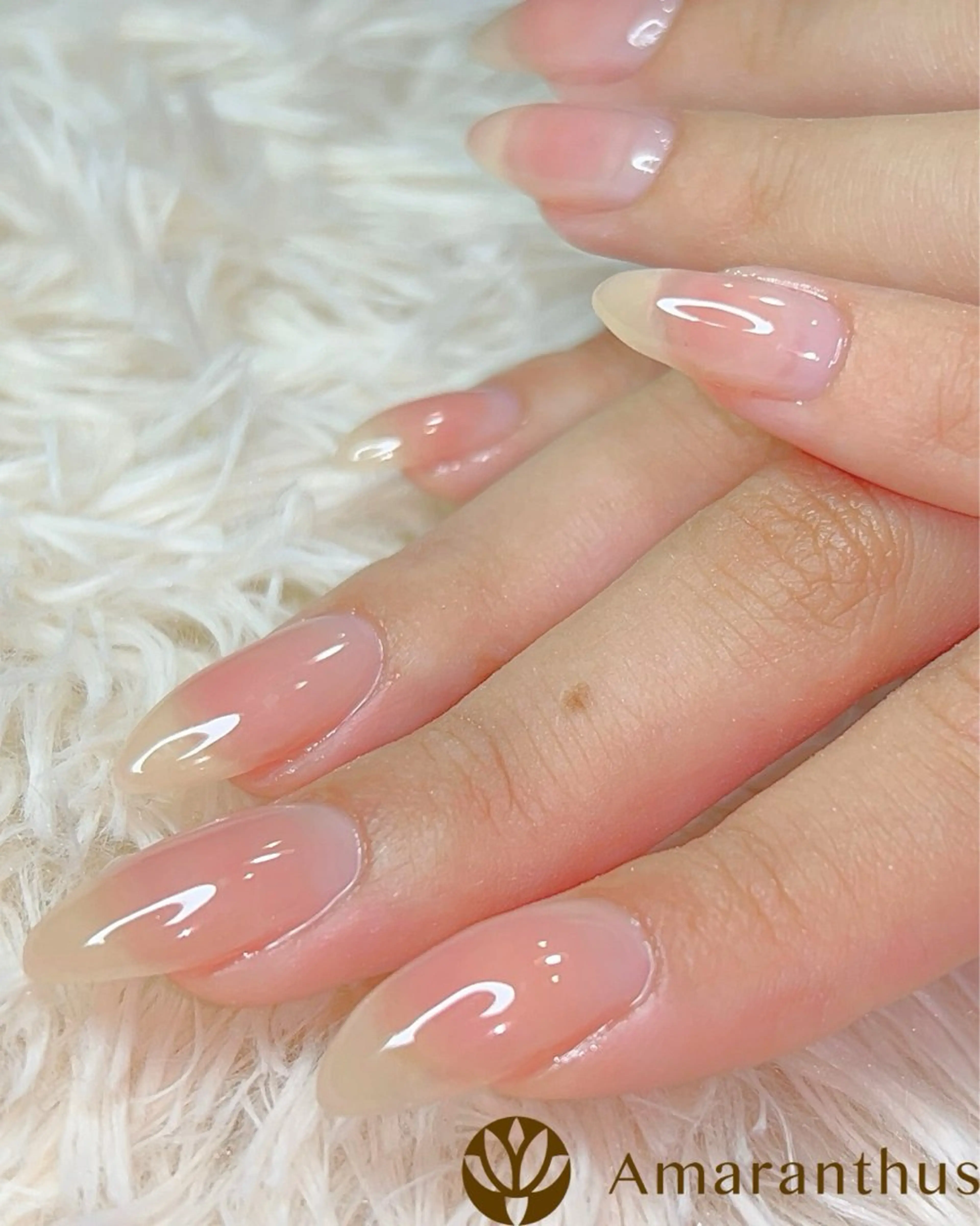 ネイル チークネイル Amaranthus所属・Amaranthus 柘植のネイルデザイン