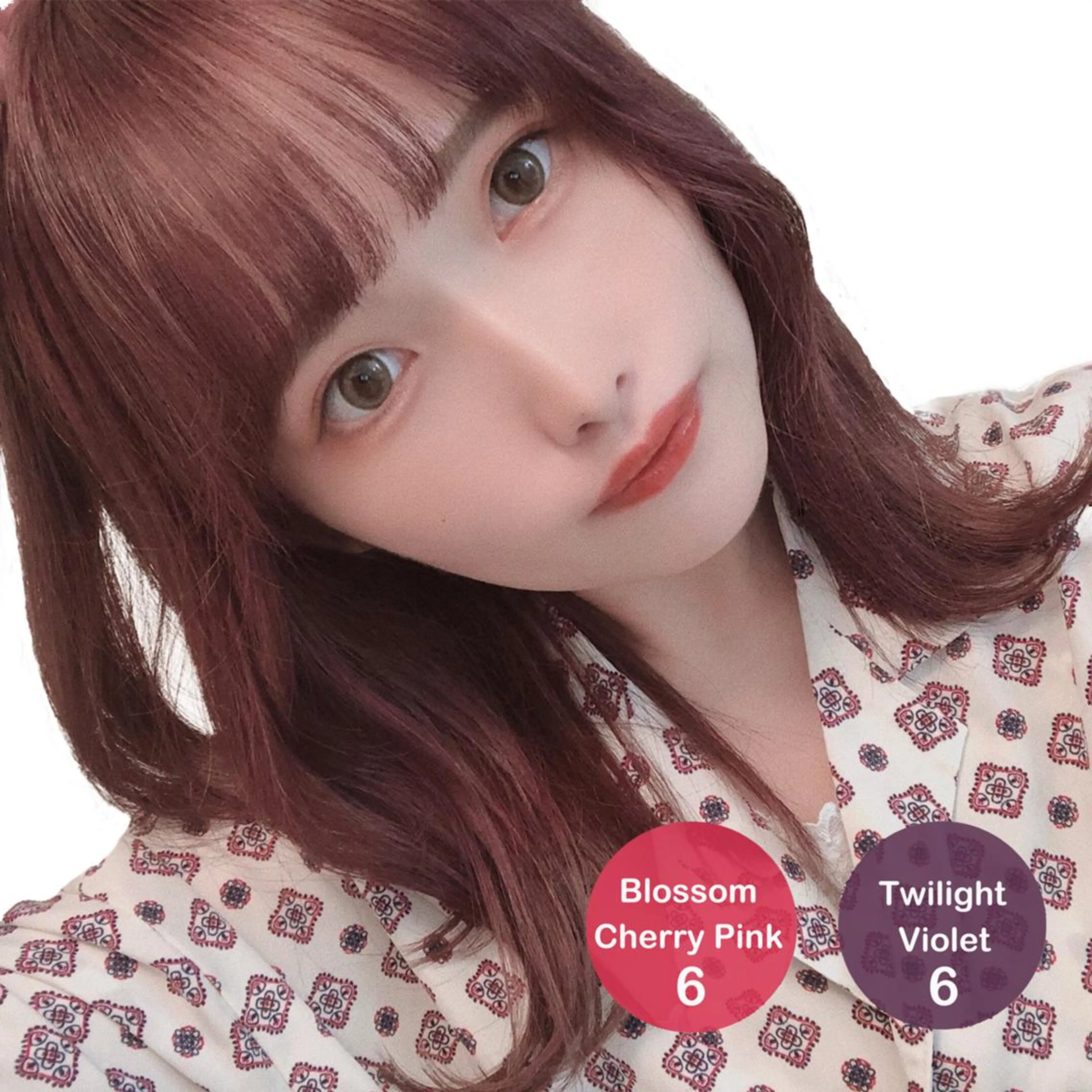 ツヤツヤ透明感カラーの写真