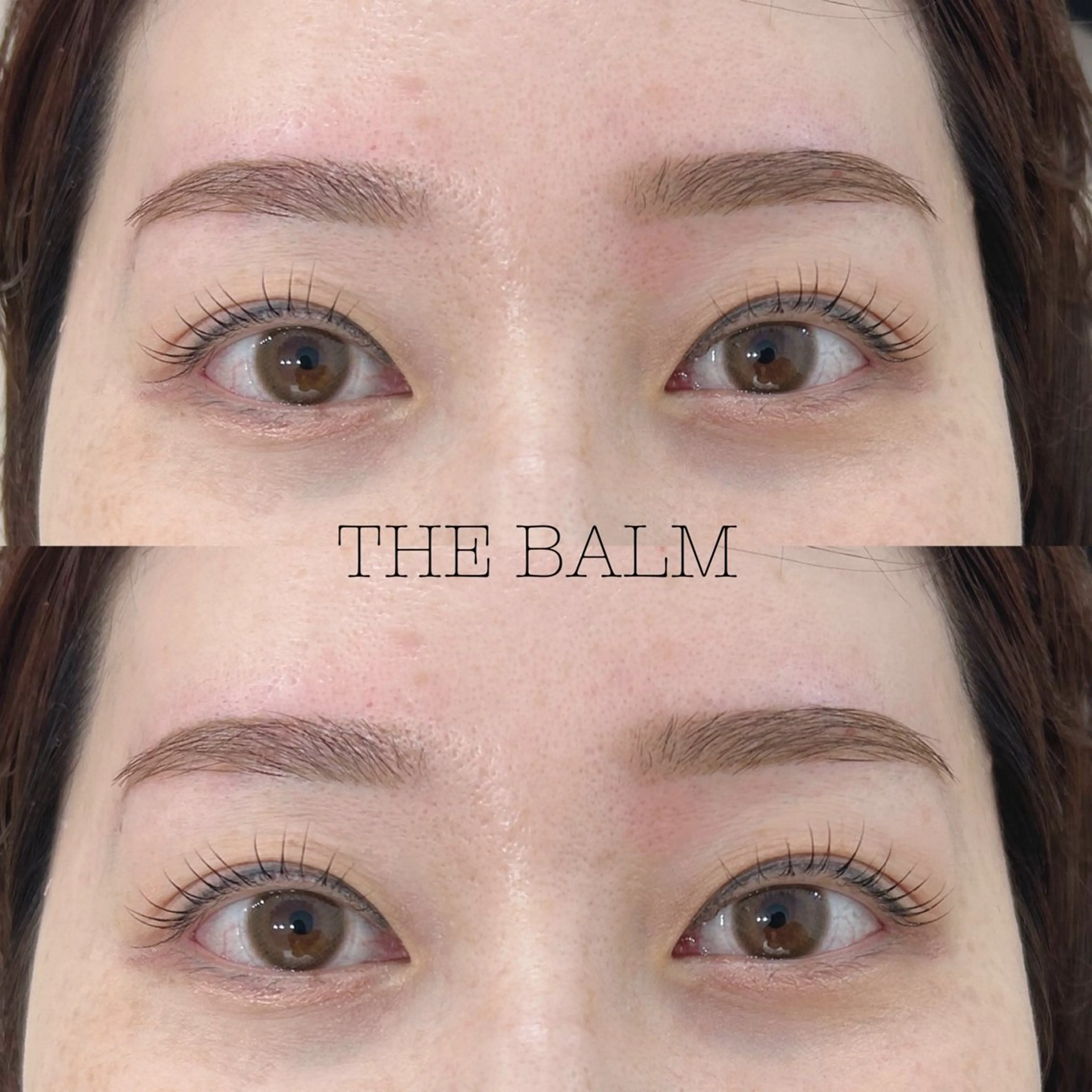 マツエク・マツパ Cカール まつげパーマ 一重×まつ毛パーマ ワックス脱毛 THE BALM three♡稲村の眉毛・アイブロウイメージ