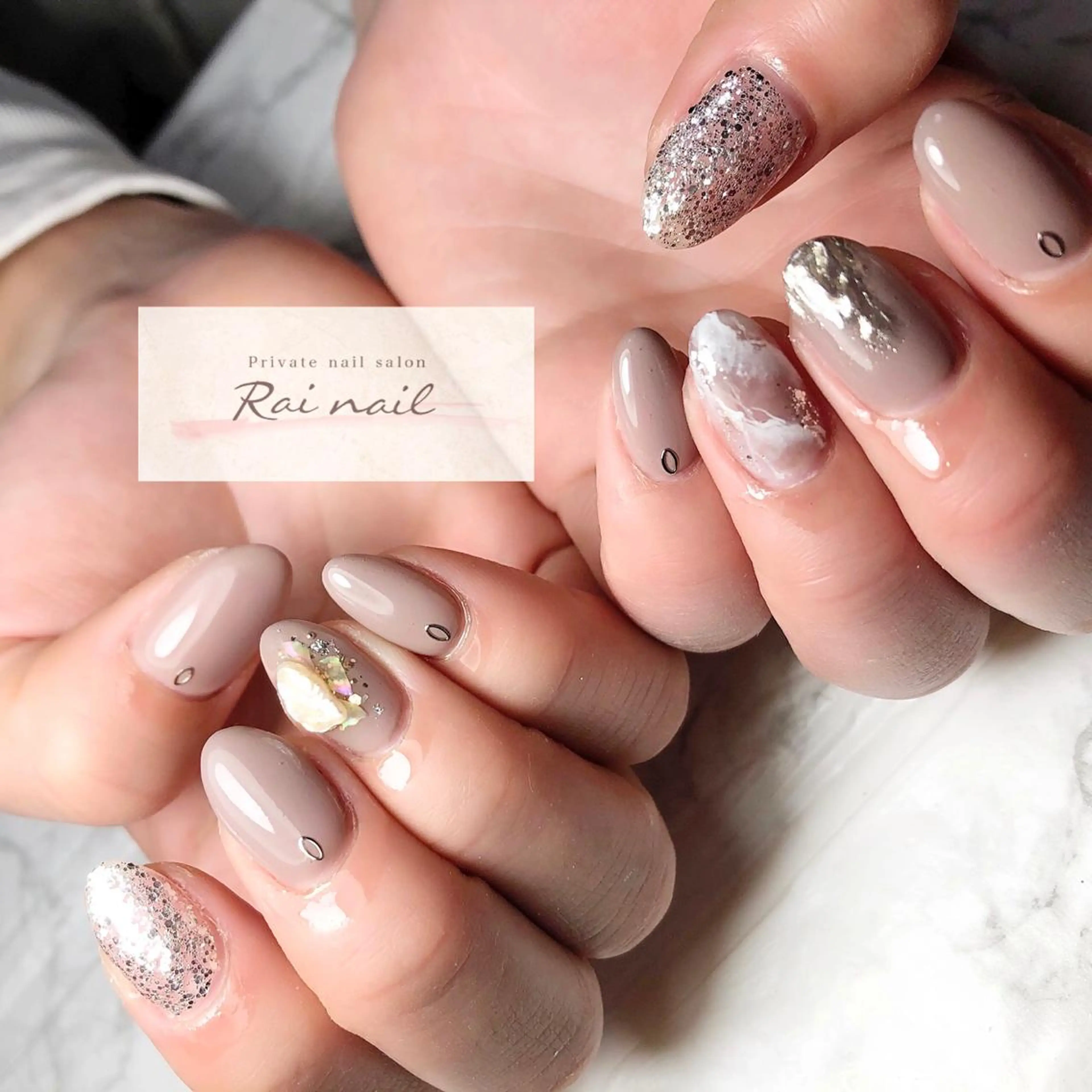 ネイル ハンドネイル Rai nail_ Risaのネイルデザイン