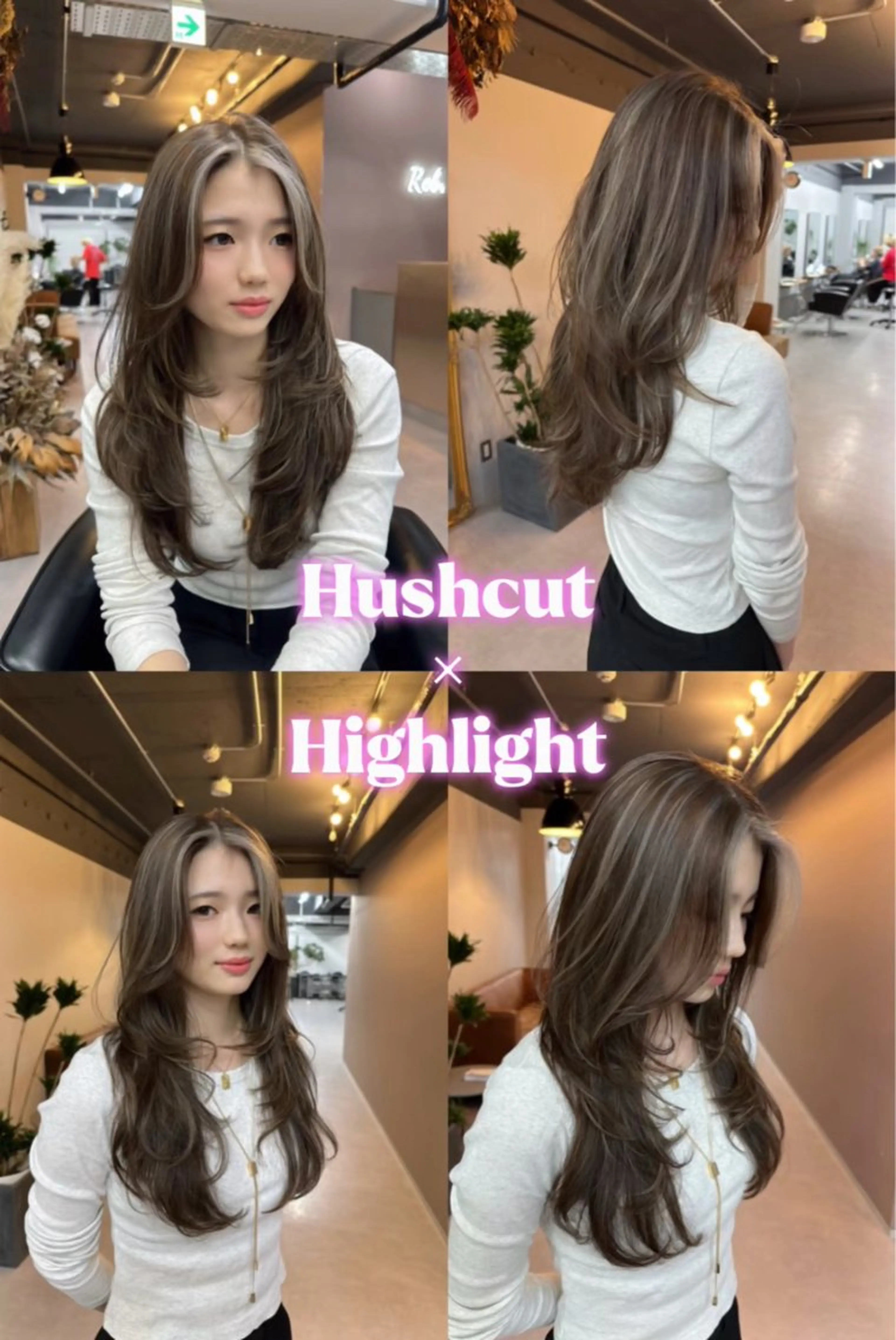 ロング カット ヘアカラー Ruika/海外ヘア /レイヤーカットのヘアスタイル