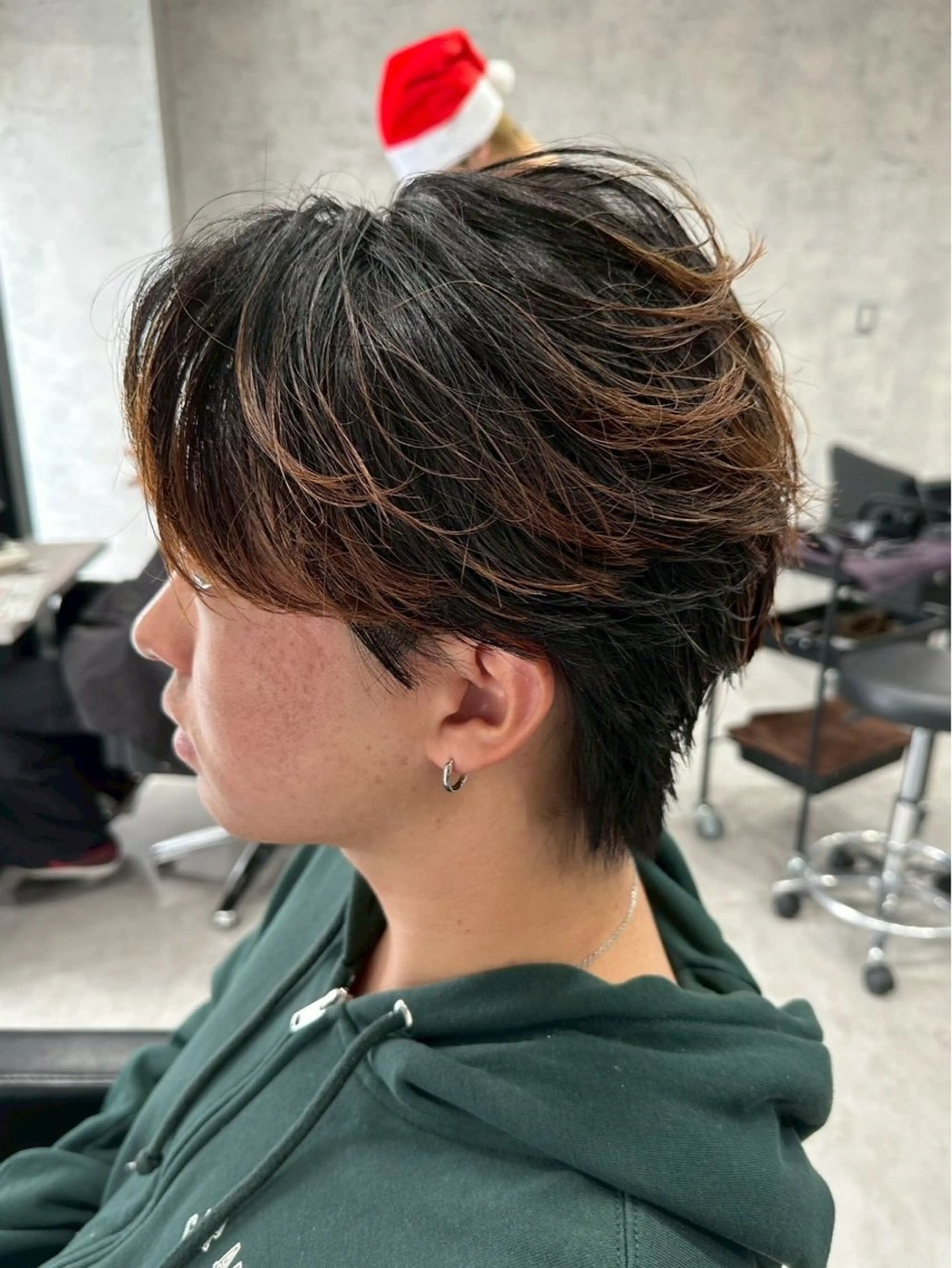メンズ センターパート 🔥メンズ特化🔥 真裟斗のヘアスタイル
