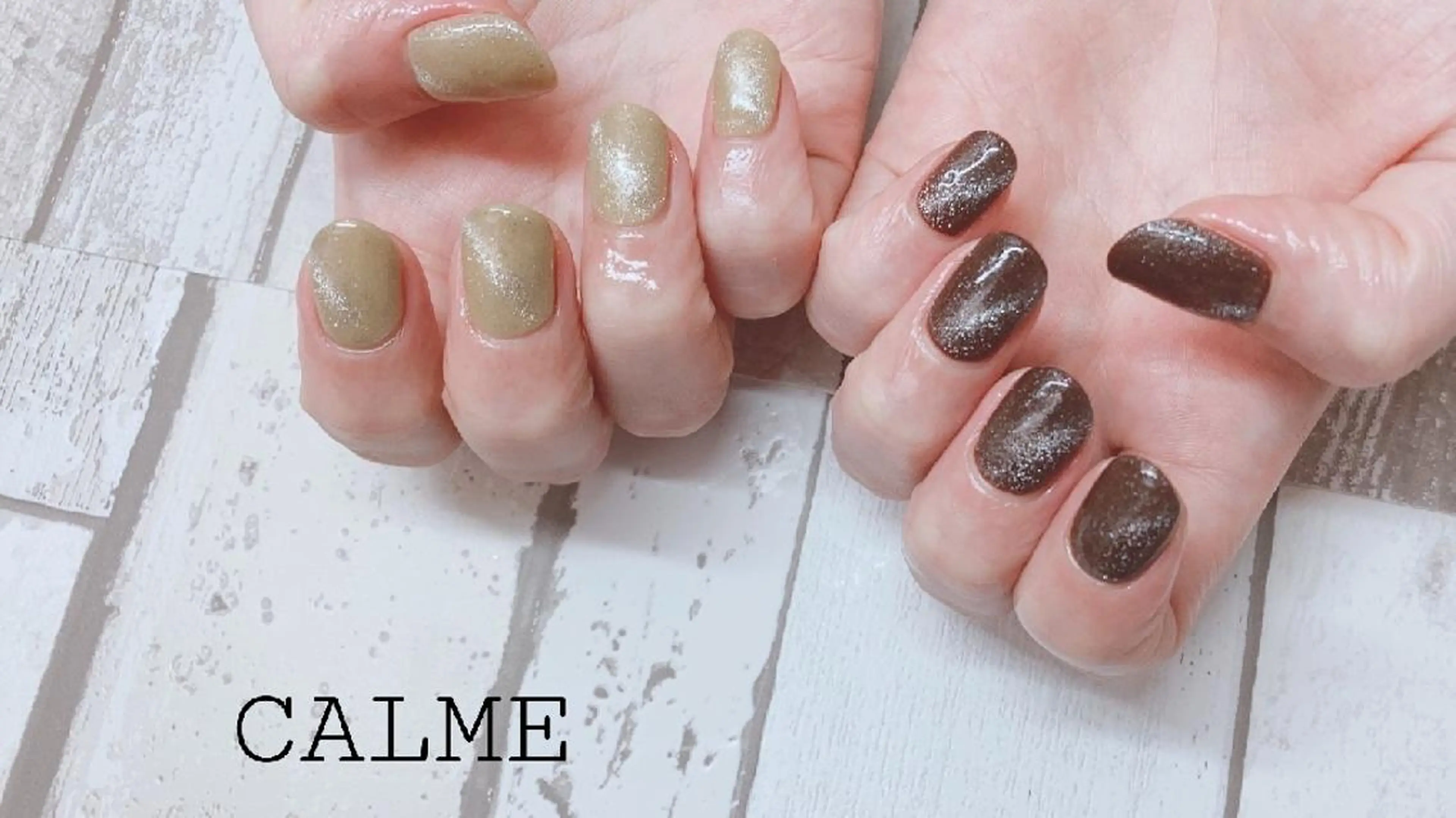 ネイル 持ち込み CALME ♡のネイルデザイン