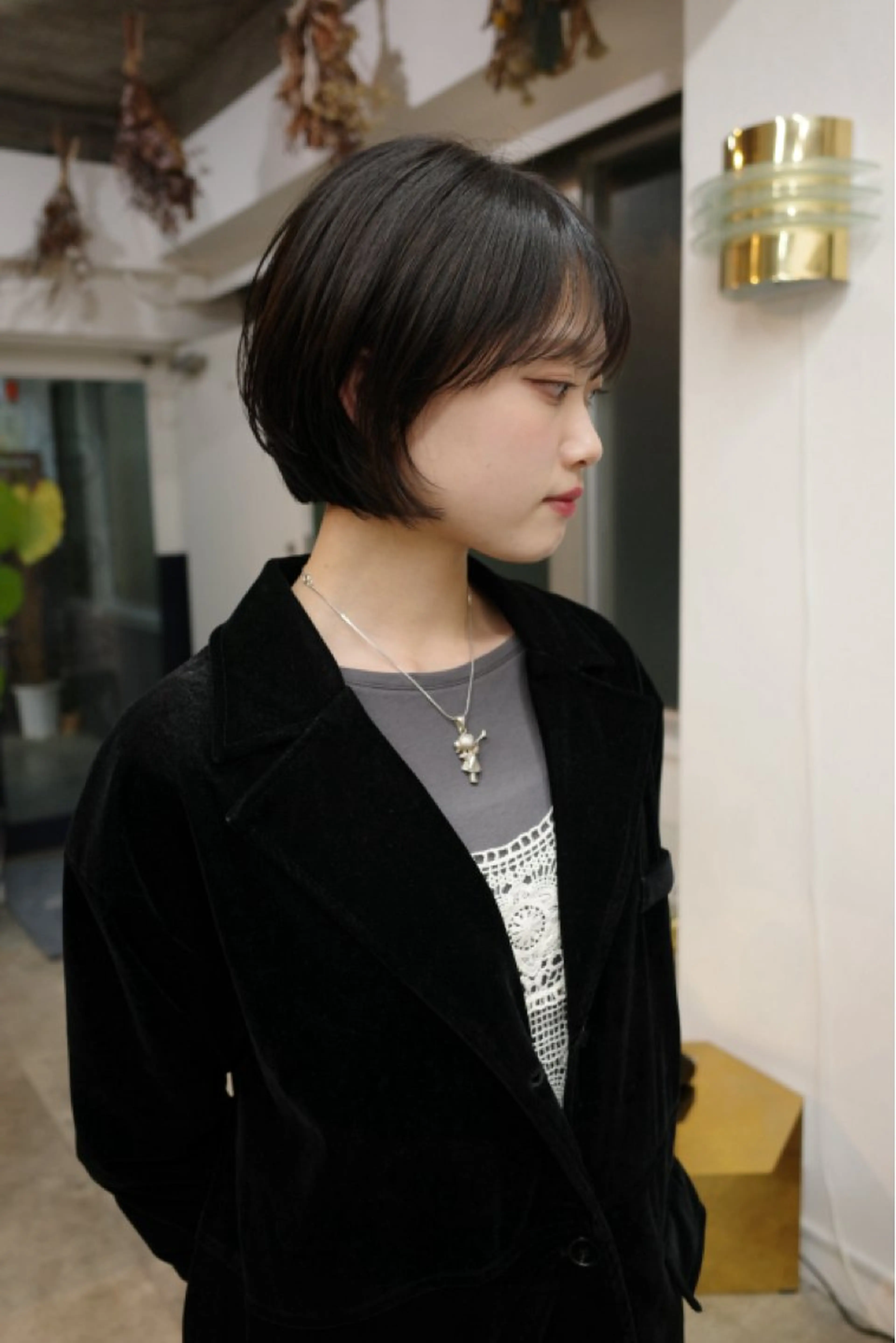 ショート ボブ レイヤーカット カット トリートメント palve/レイヤー /パーマ/熊谷翔のヘアスタイル