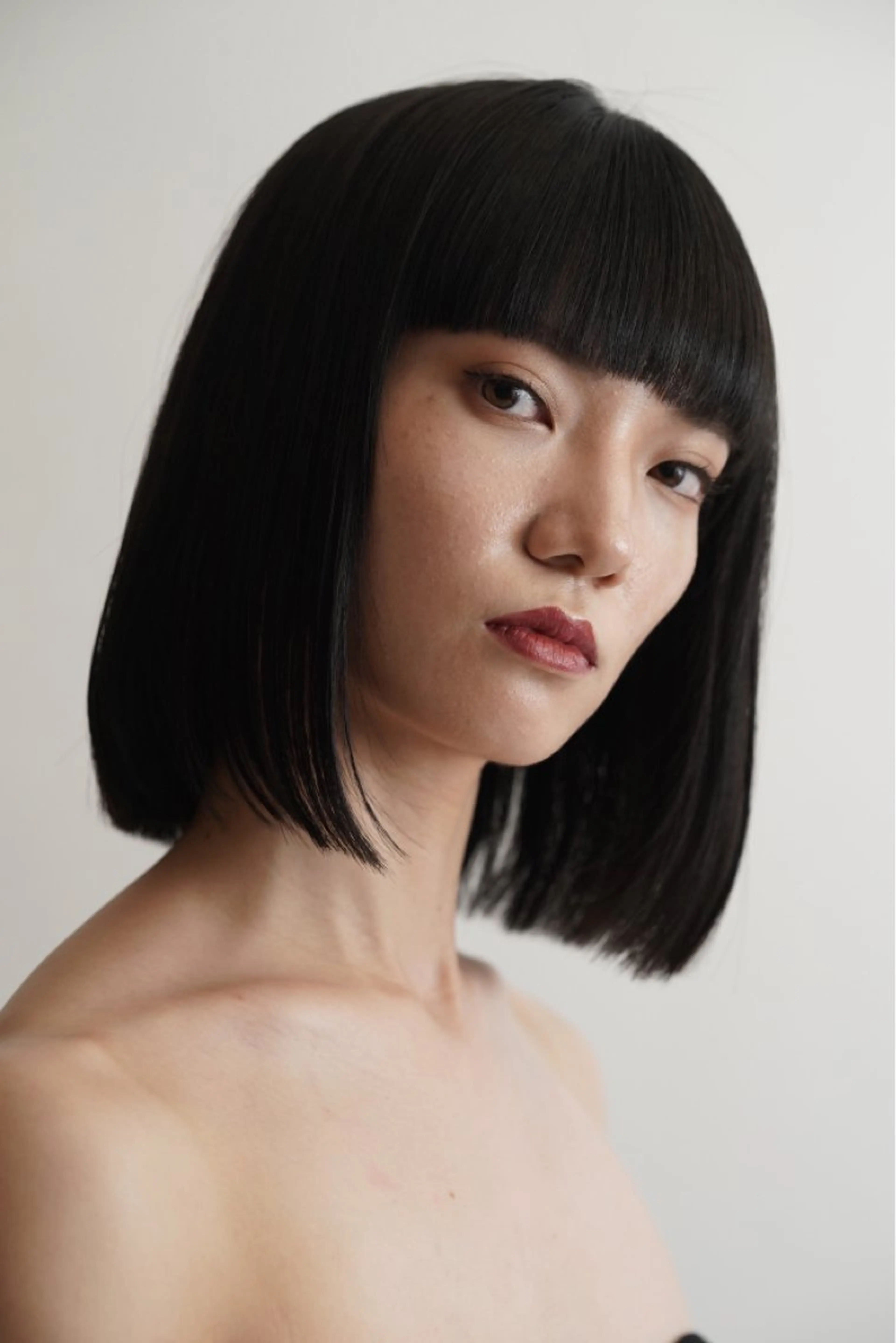 ショート ボブ 藤岡杏華 /垢抜け✂︎のヘアスタイル