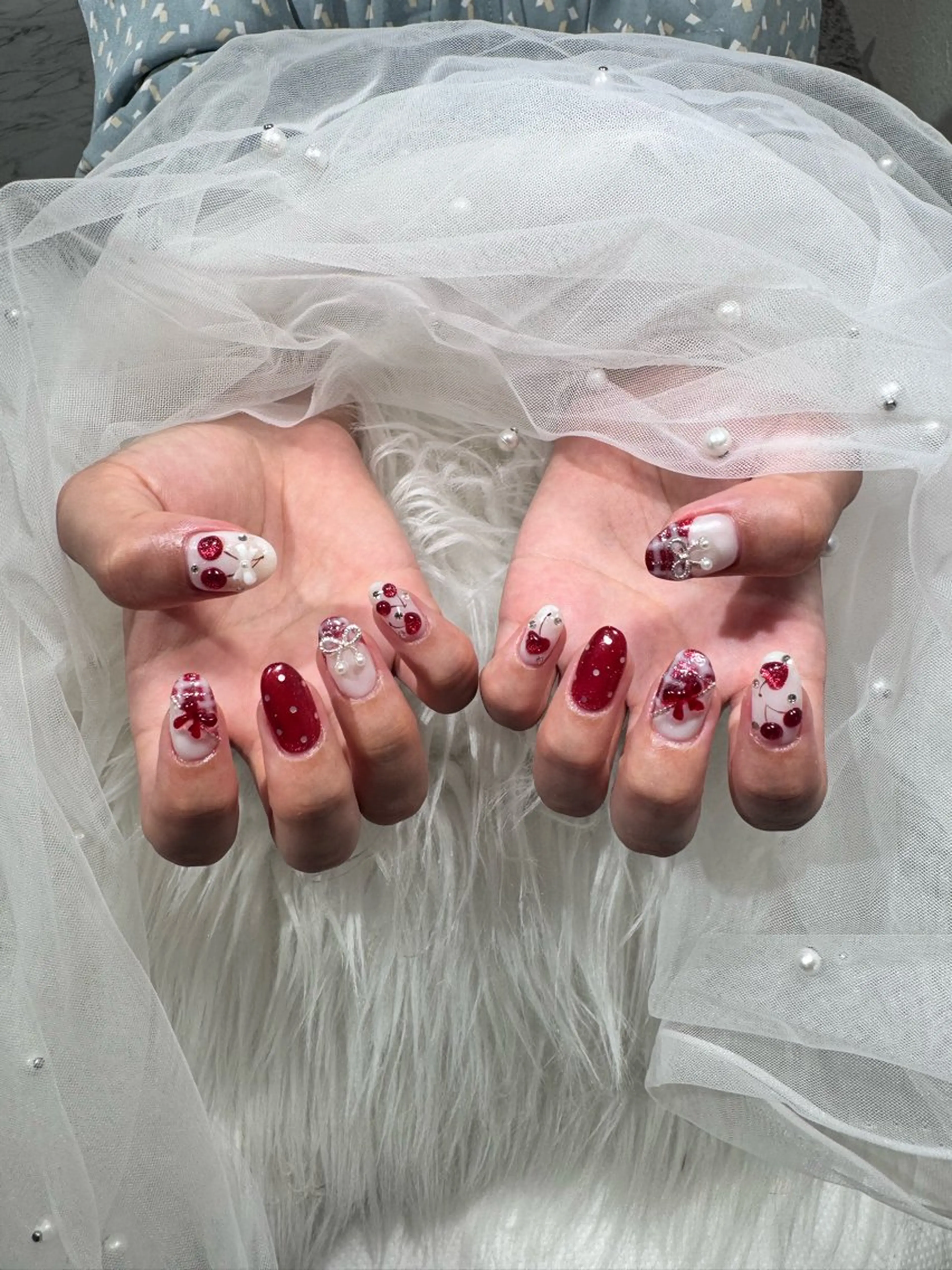 ネイル 持ち込み ハンドネイル 🌈 Laule'aのネイルデザイン