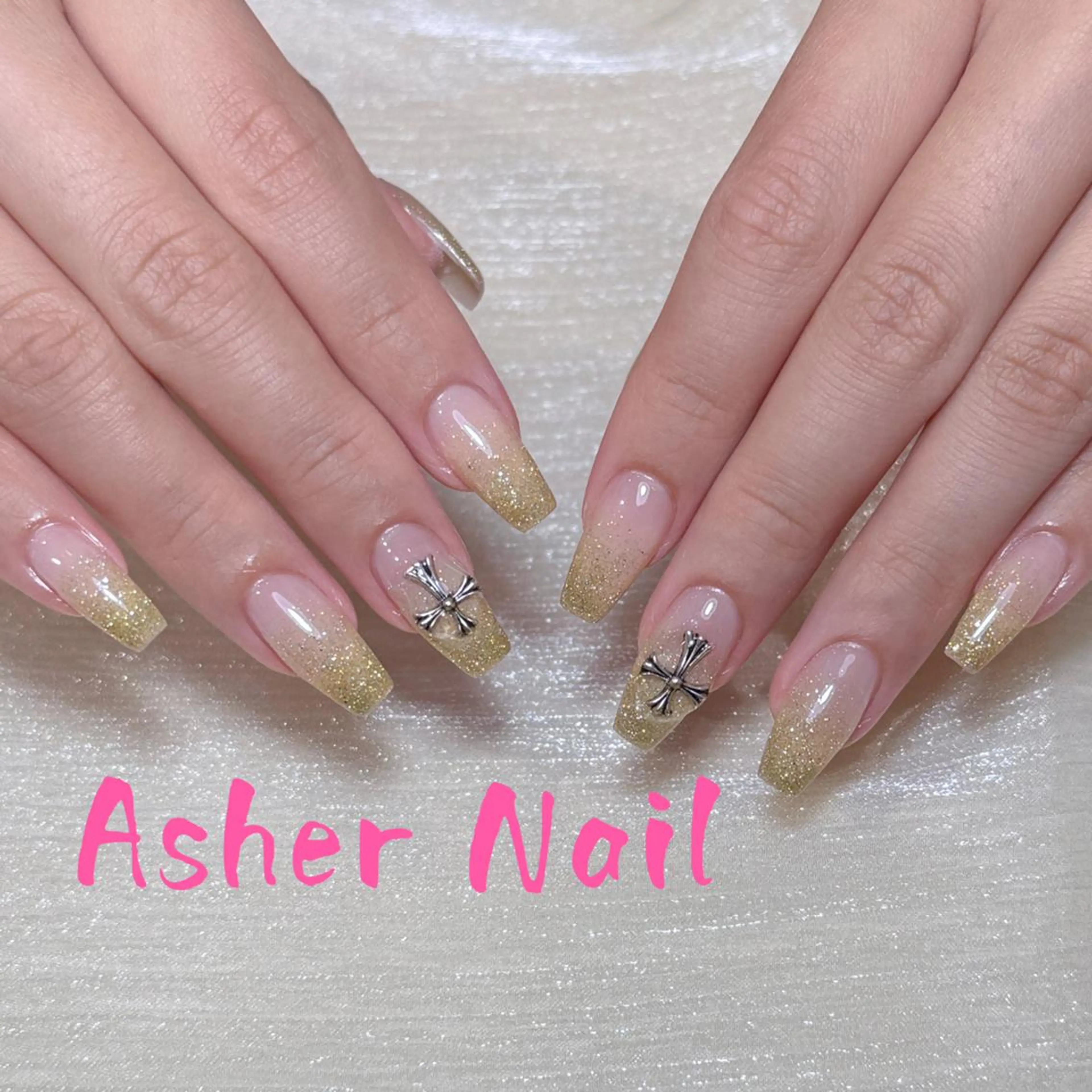 ネイル ハンドネイル ハンドケア Asher-HIKA 🌞のネイルデザイン