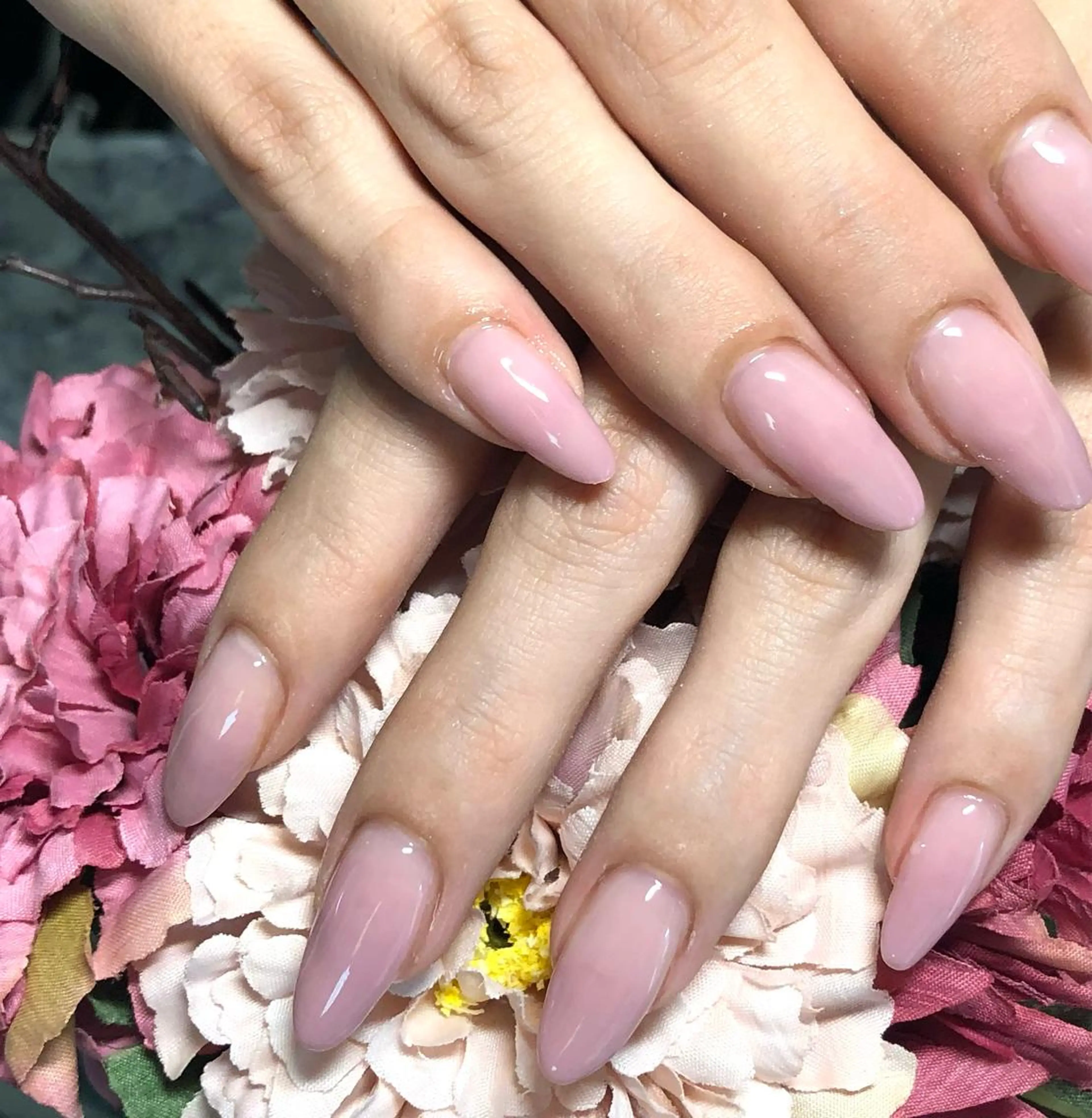 ロング カラー キッズ ネイル 2DY NAIL SALONのネイルデザイン