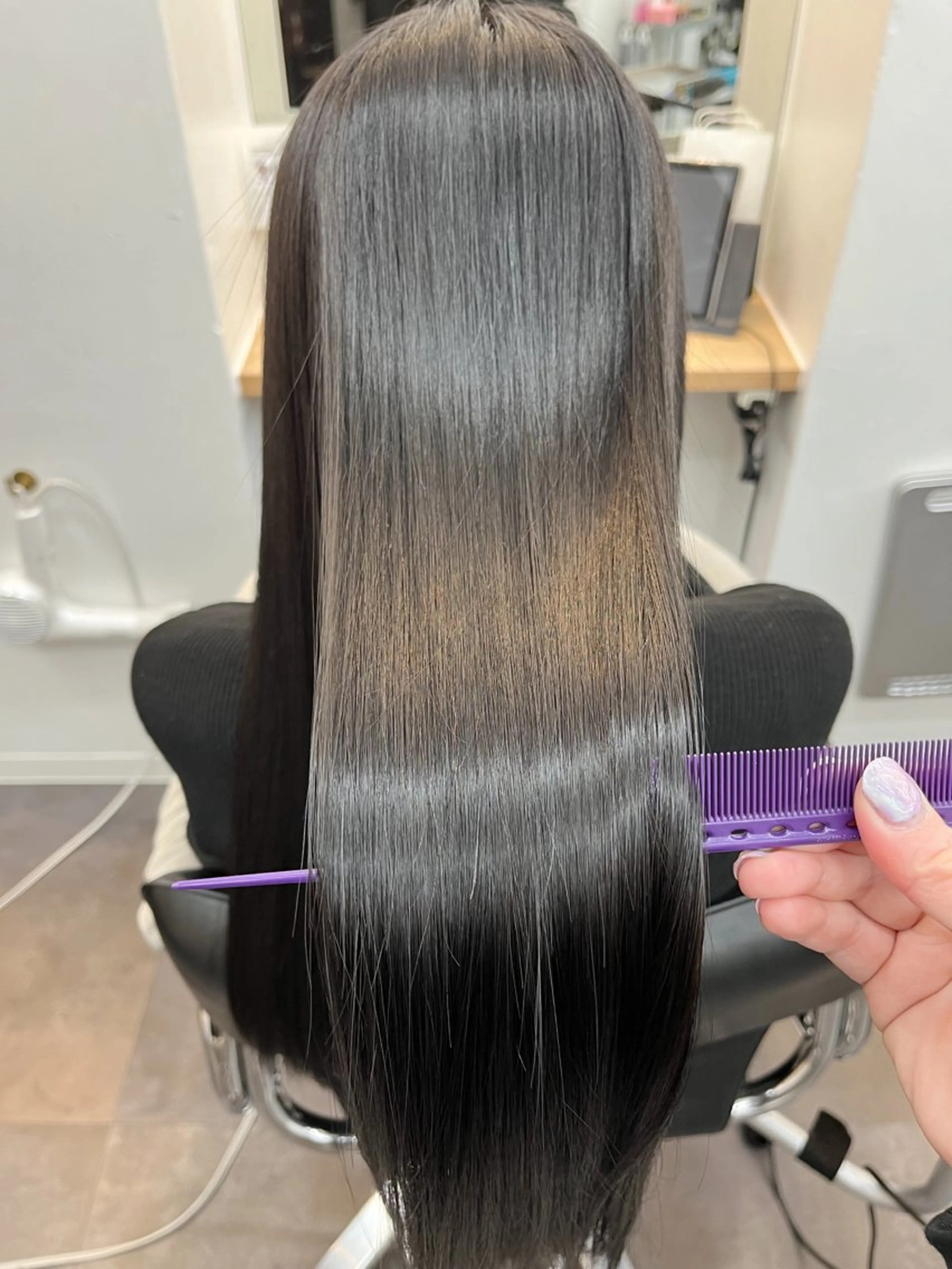 🍴サラサラツヤツヤ髪質改善🍴髪質改善水素トリートメントULTOWA(ウルトワトリートメント)💍ヘッドスパ15分の写真