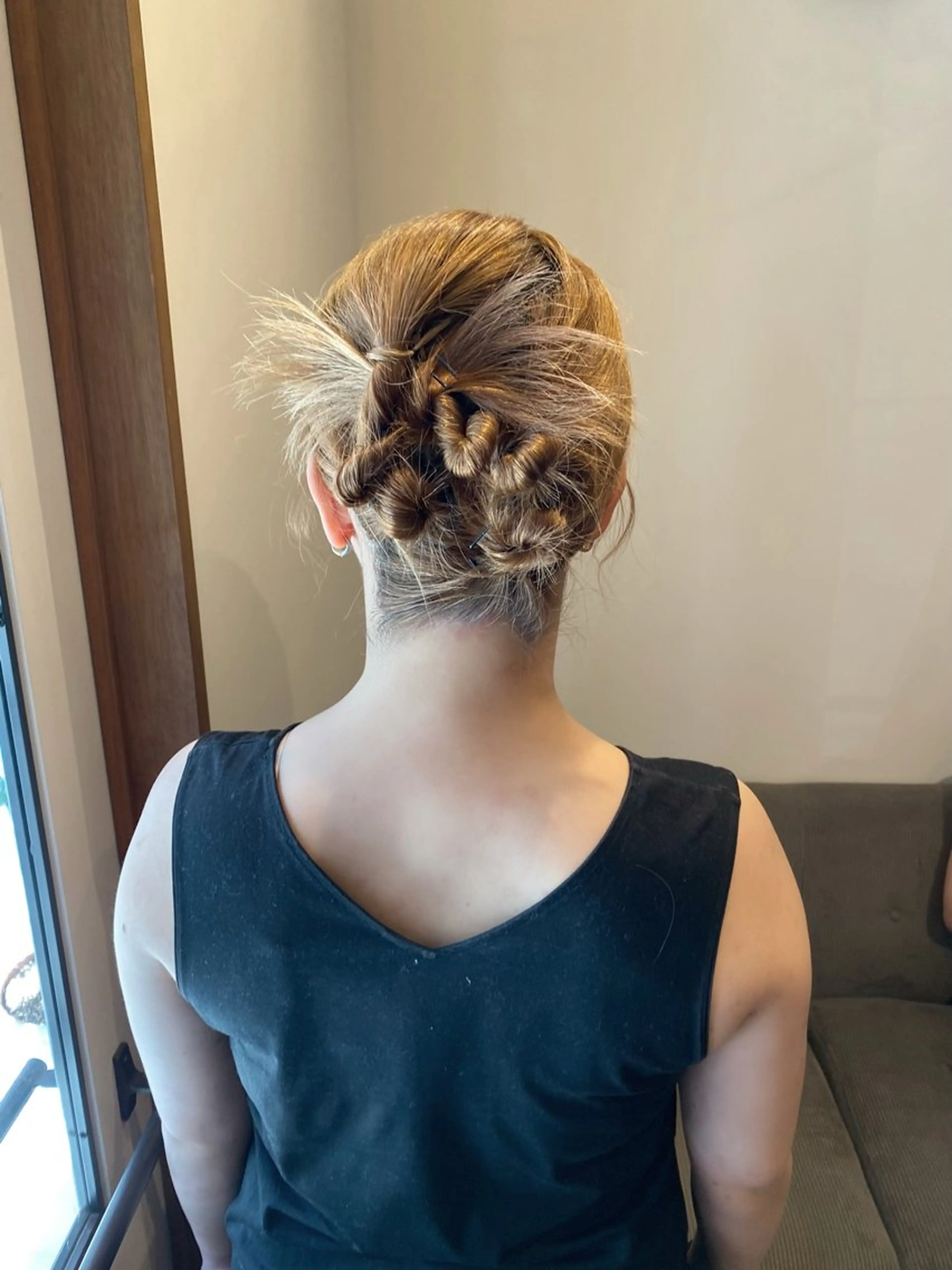 ミディアム ヘアアレンジ ヘアセット ENIF ヤマグチアツコのヘアスタイル