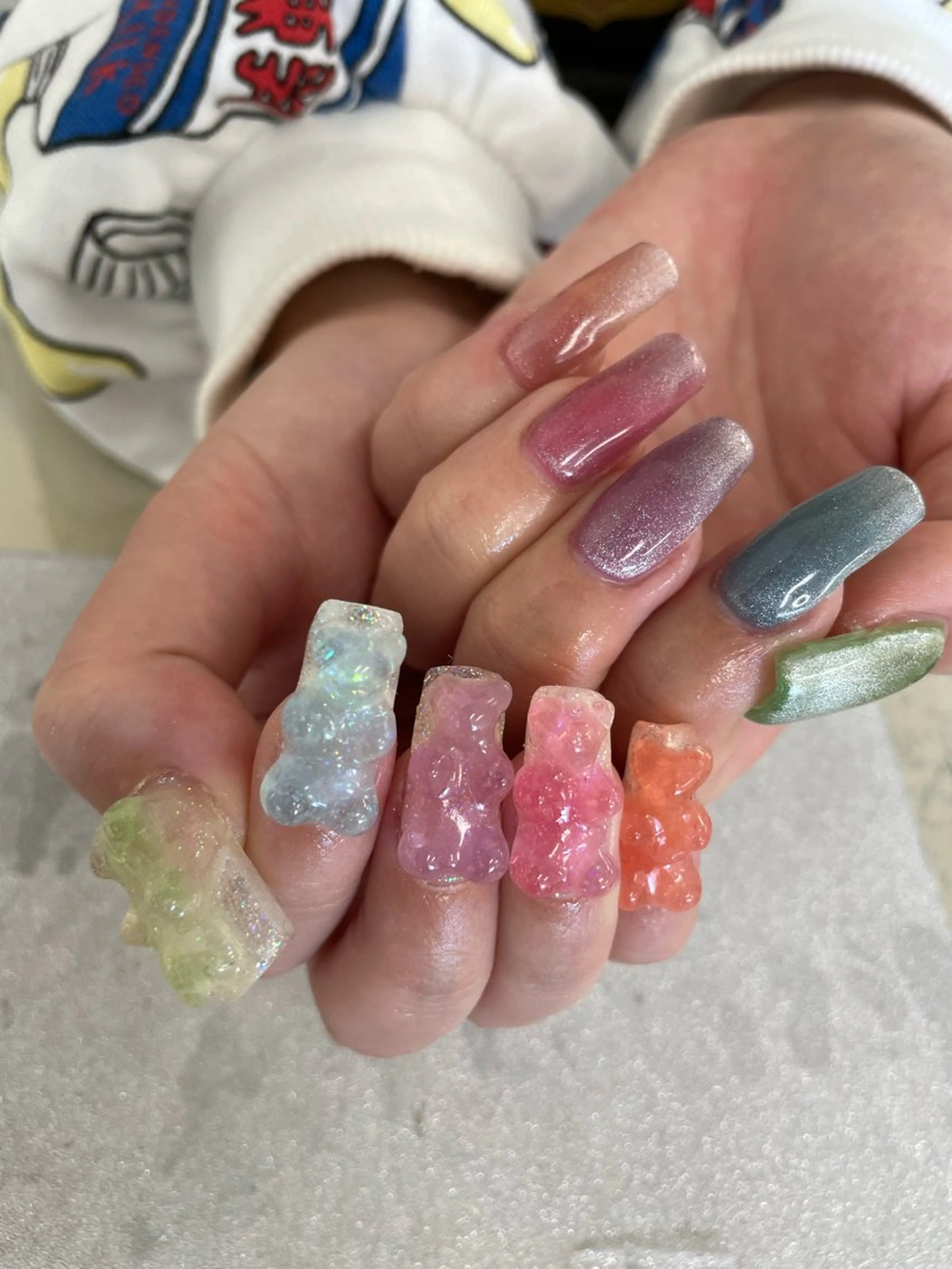 ネイル スカルプネイル AZNAIL matsudaのネイルデザイン