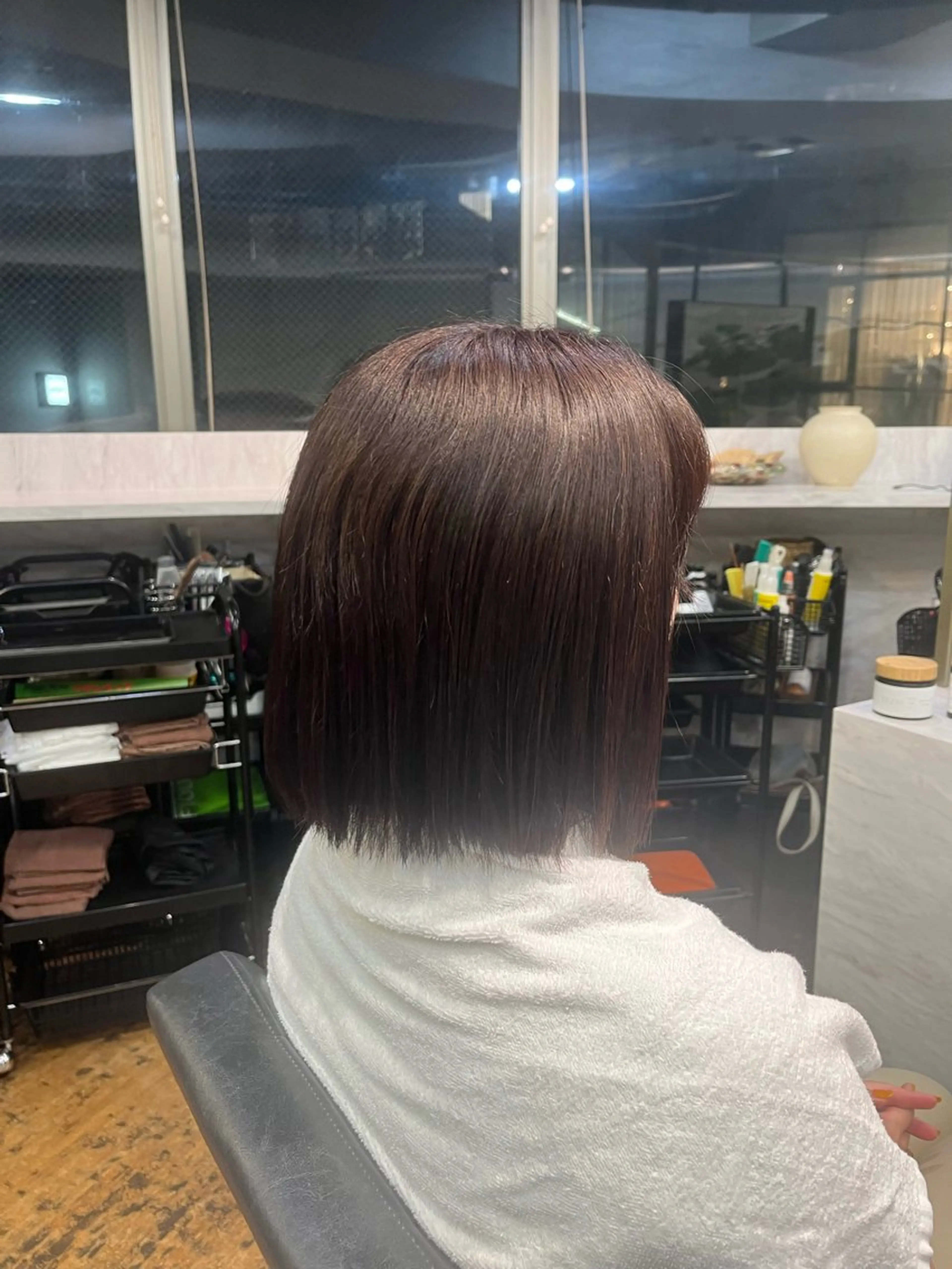 ショート カラー ブラウンカラー 柴田蓮太朗 [トーンアップ]のヘアスタイル