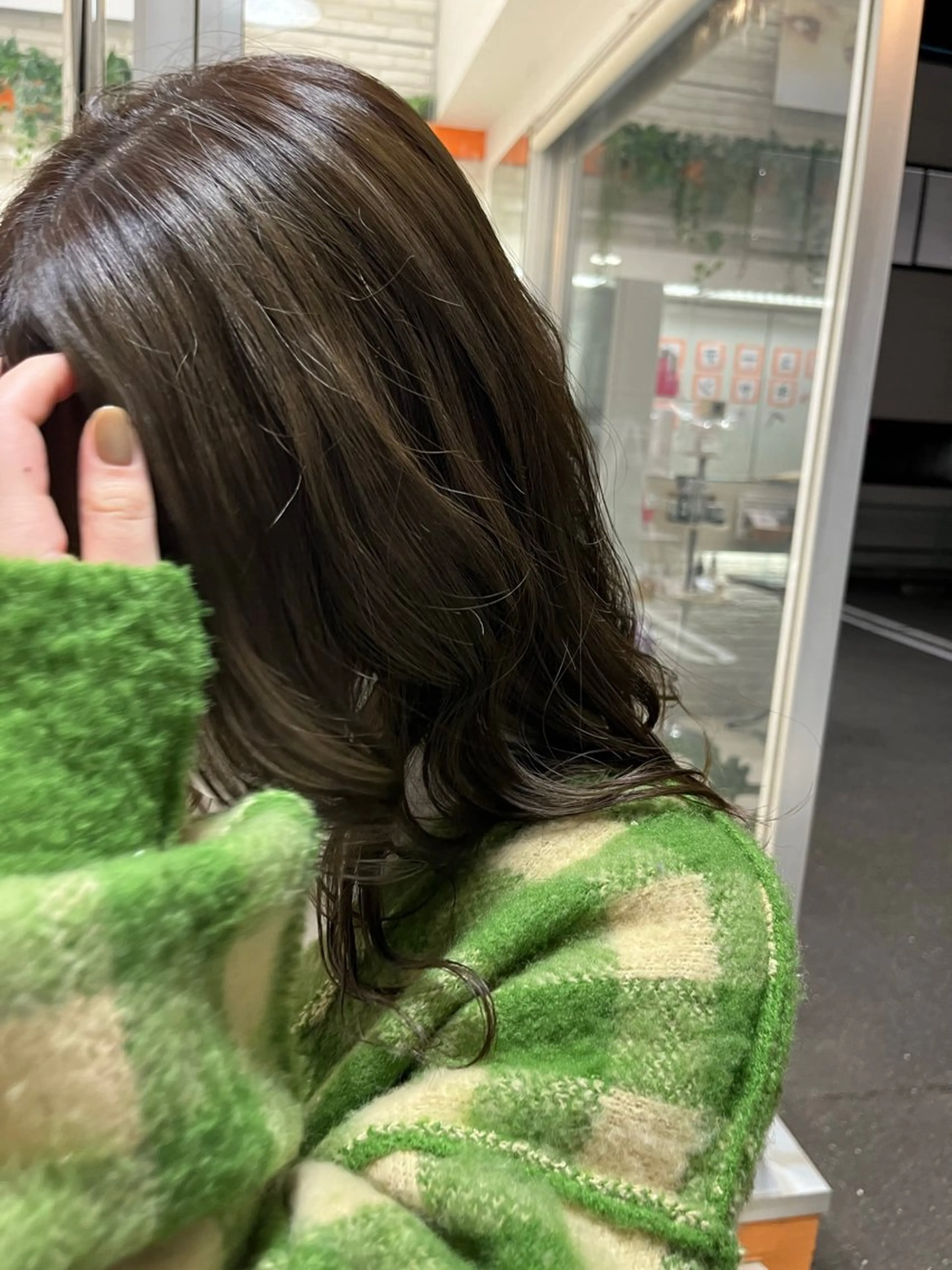 ロング カラー 下四日市 翠のヘアスタイル