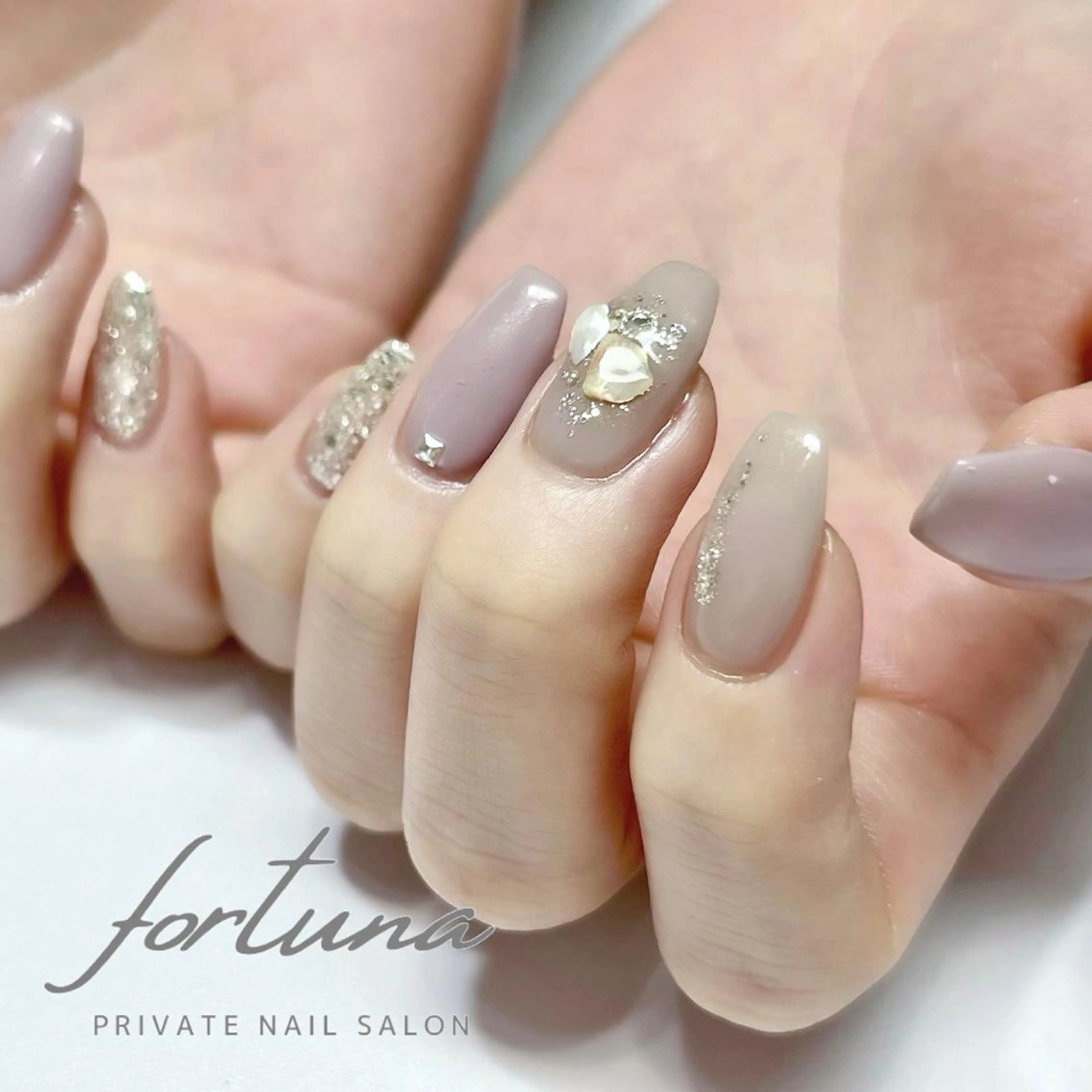 ネイル ハンドネイル fortuna 武藤裕美のネイルデザイン