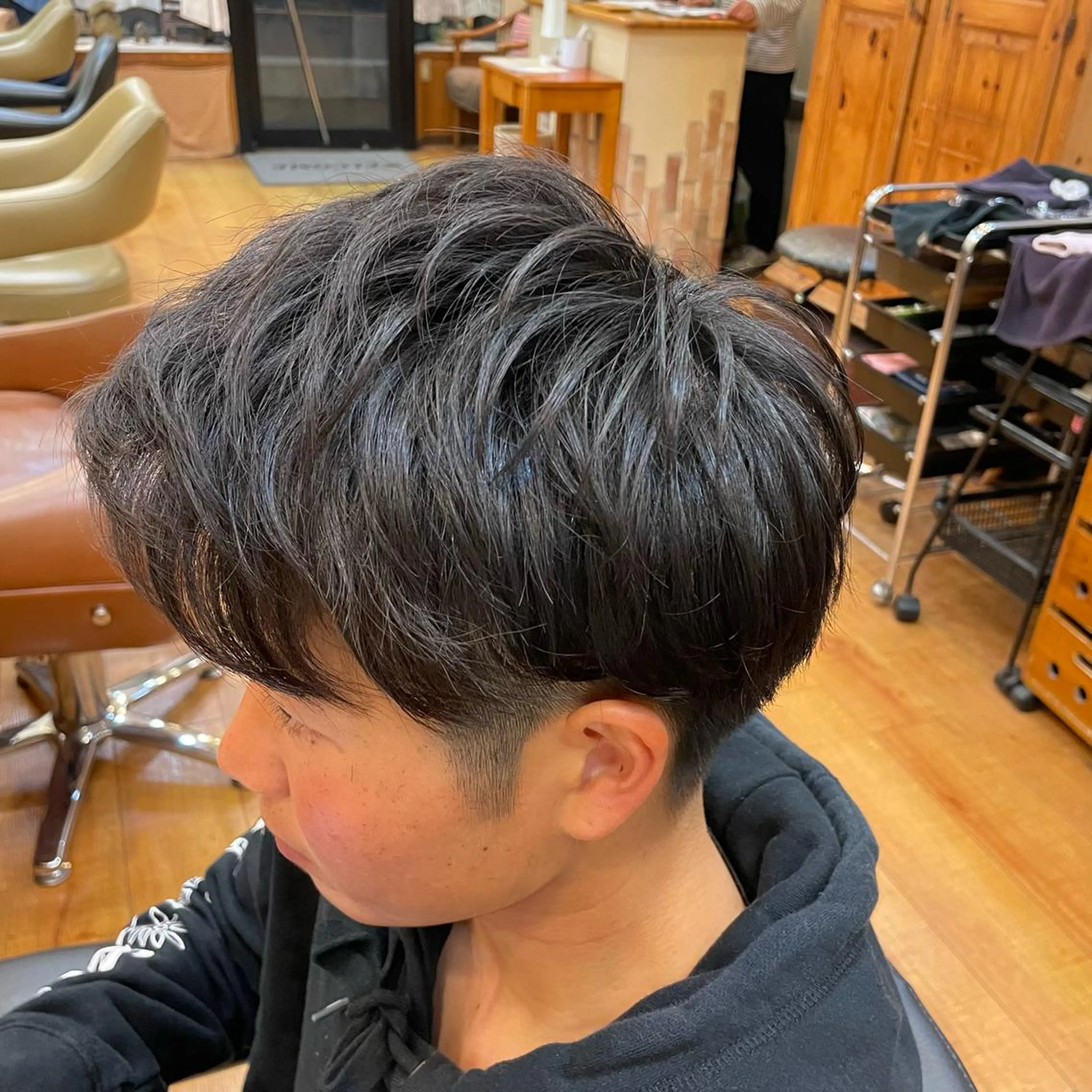 メンズ 三上 諒のヘアスタイル