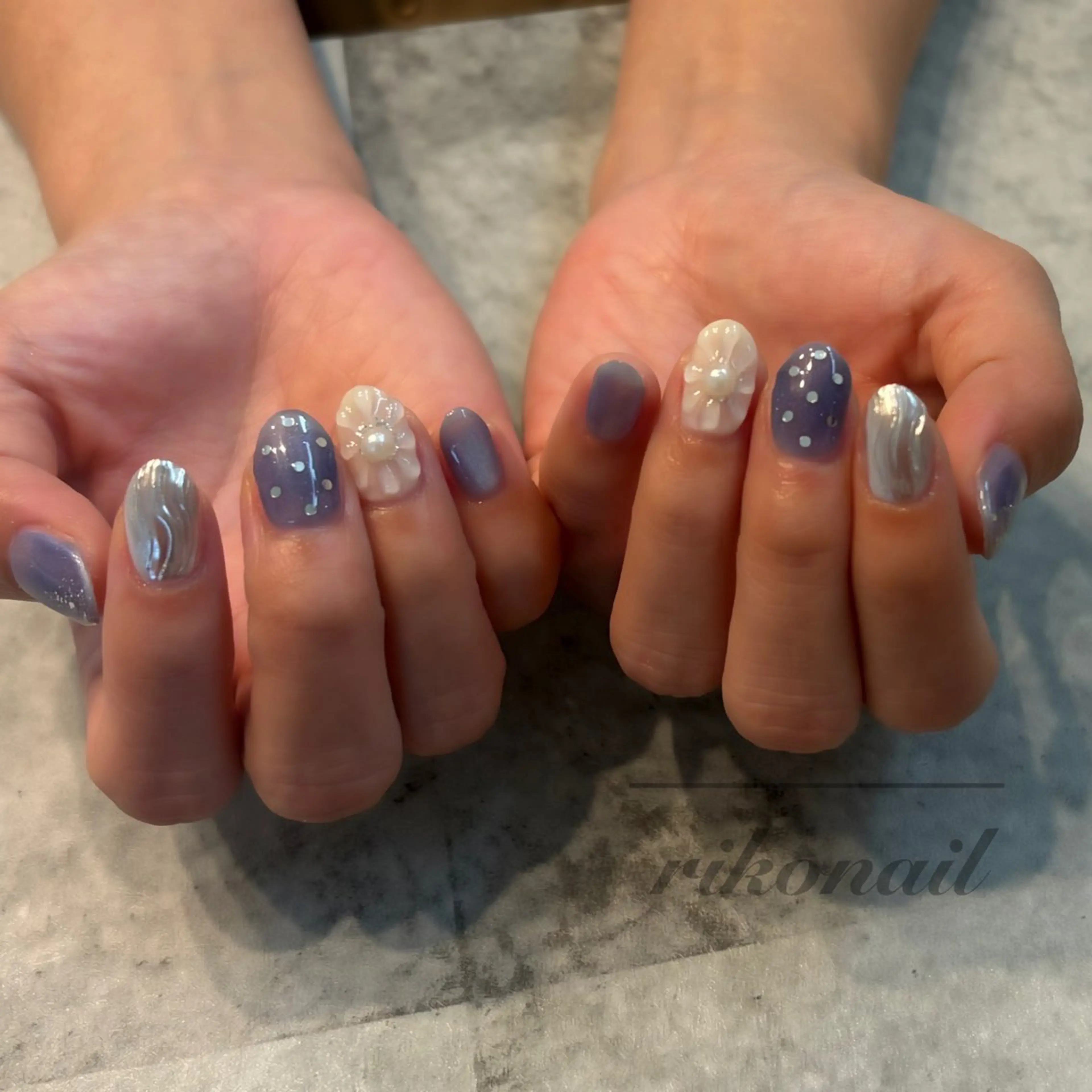ネイル ハンドネイル riko nailのネイルデザイン