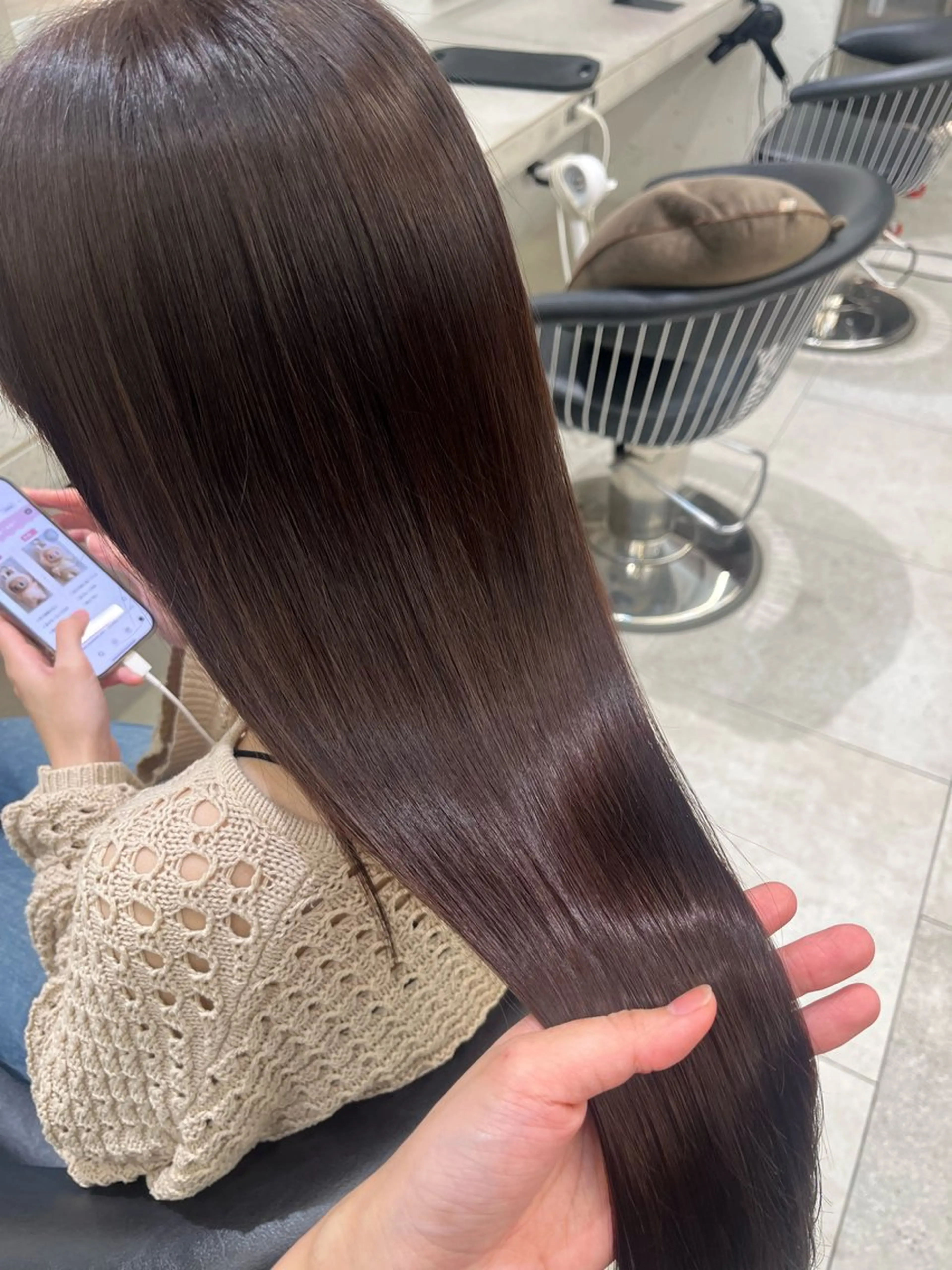 ロング カラー こと 🐰のヘアスタイル