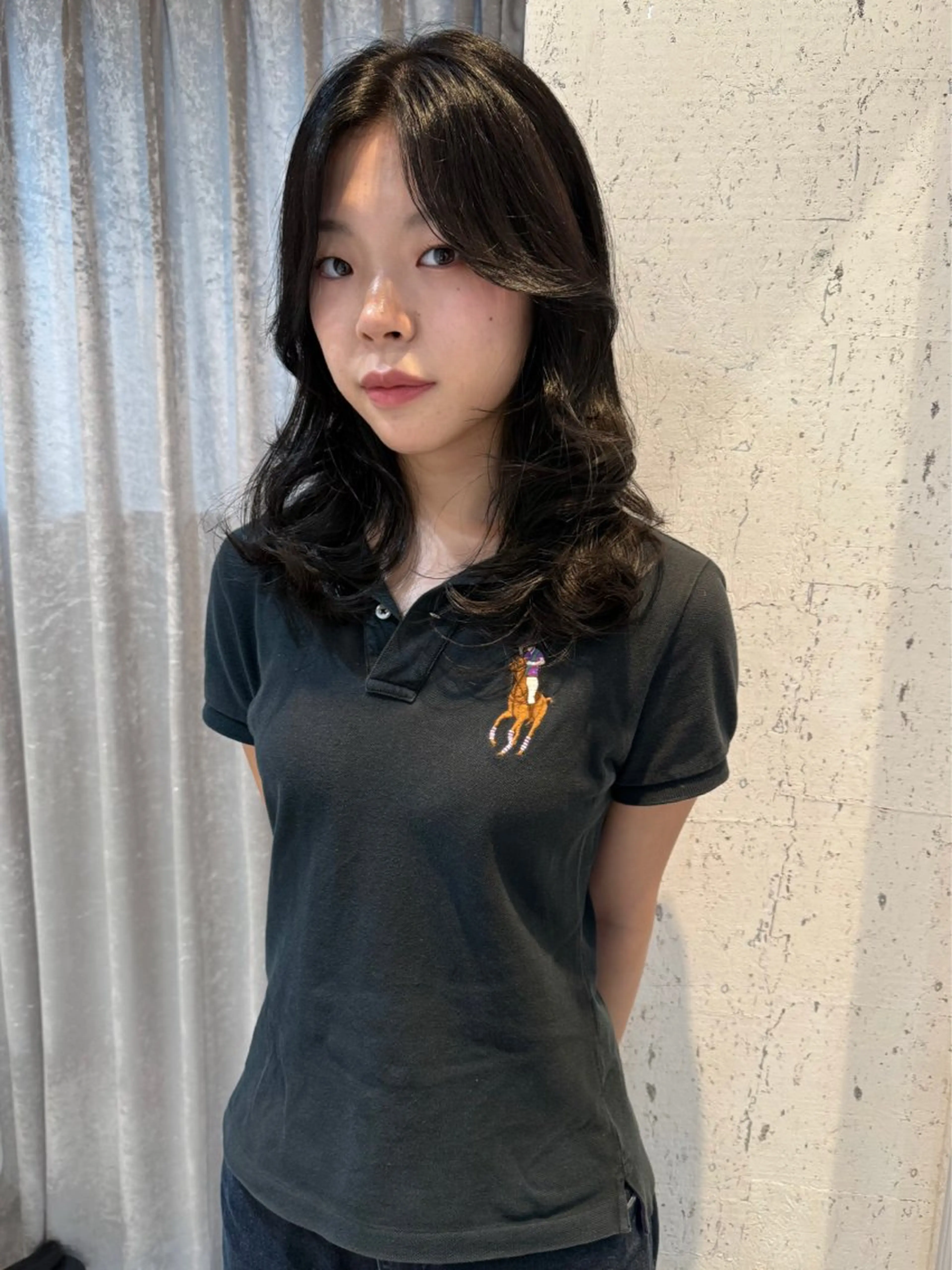 ミディアム カラー カット ヘアカラー トリートメント mai / linoah˚✧のヘアスタイル