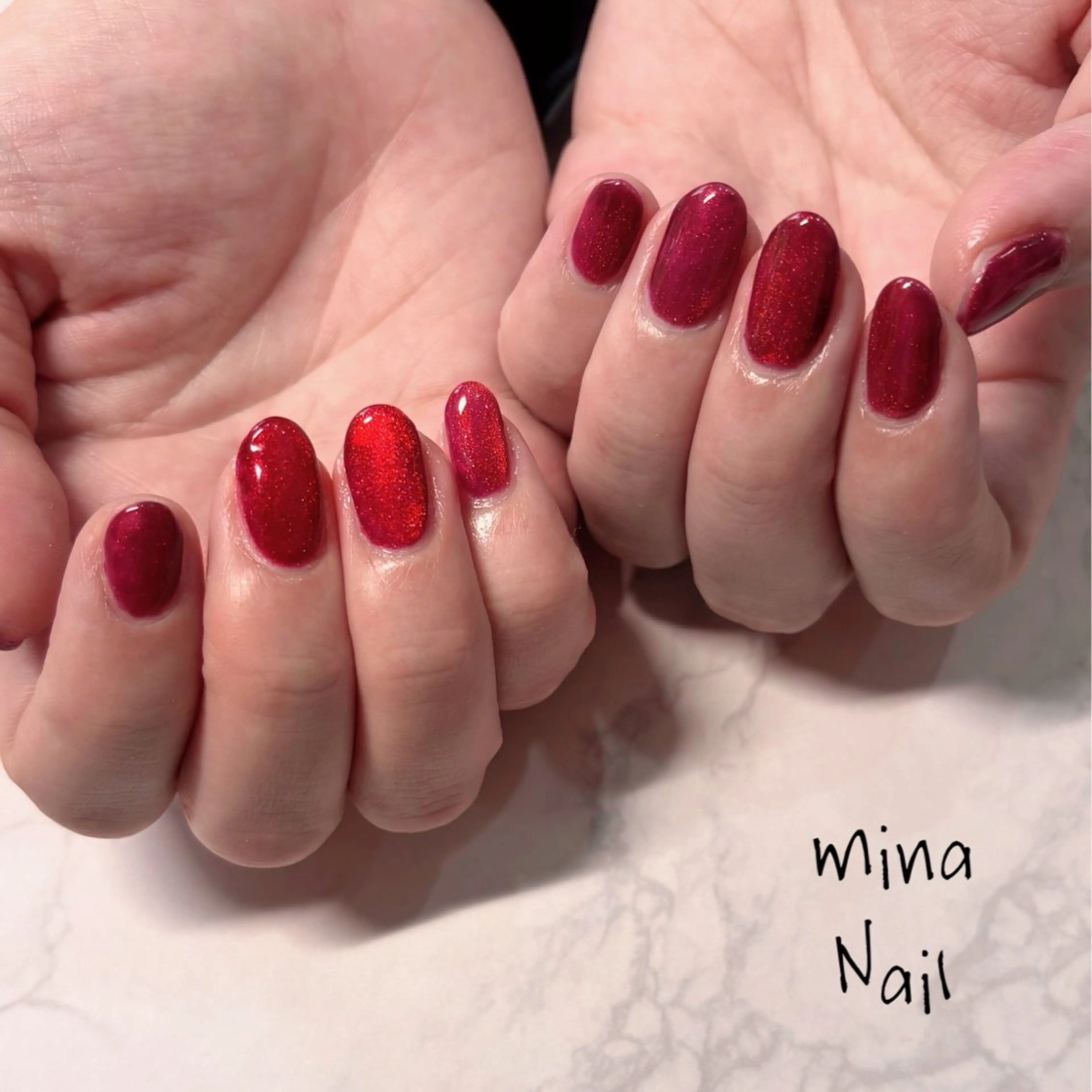 ネイル マグネットネイル mina Nailのネイルデザイン