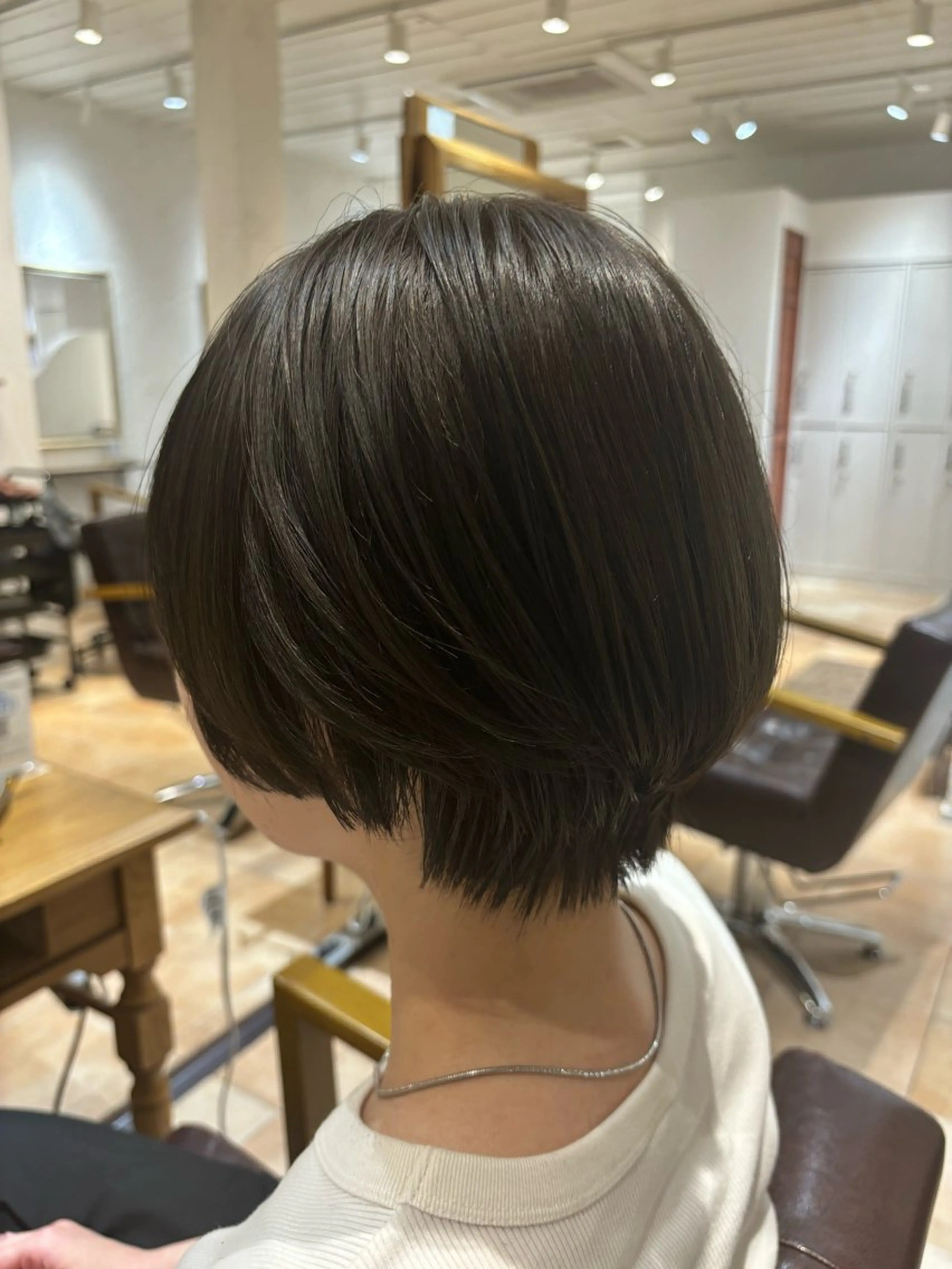 ショート カラー アッシュ 透明感カラー ミント カット ヘアカラー トリートメント 🌈透明感カラー🌈 🌟吉田祐介🌟のヘアスタイル