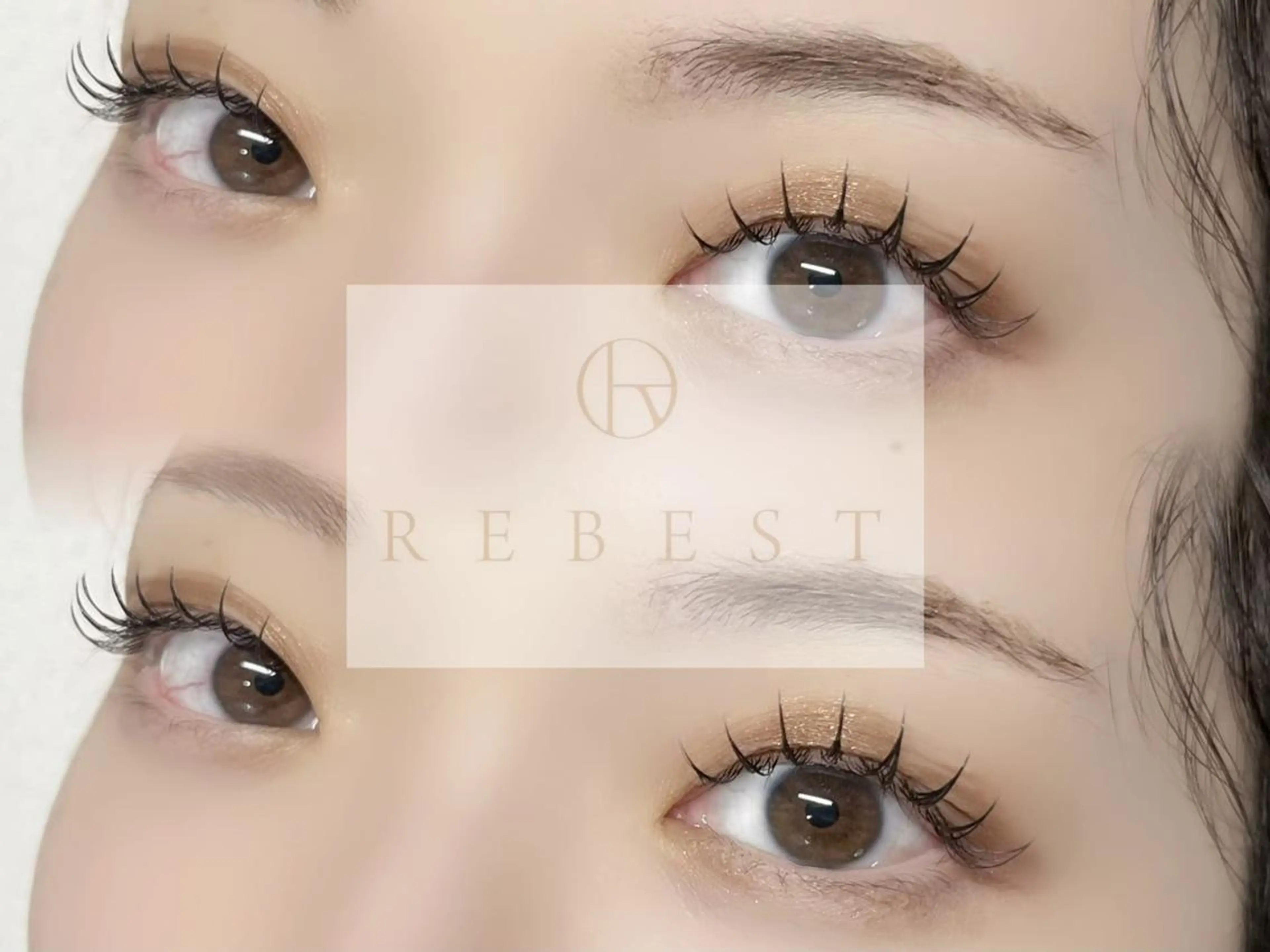 マツエク・マツパ マツエク REBEST 四條畷店のマツエク・マツパデザイン