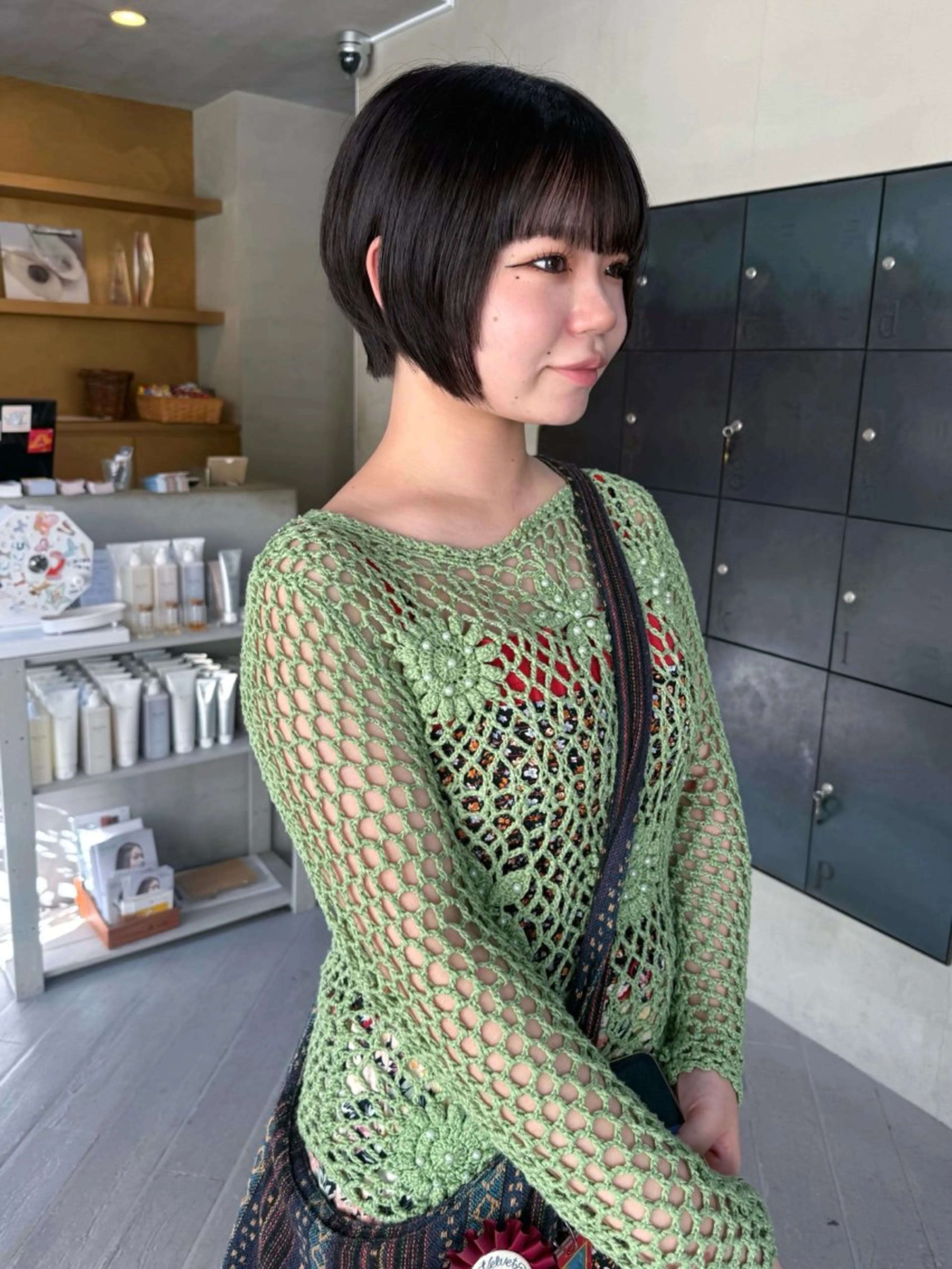 ショート 似合わせカット saki / ボブ /レイヤーのヘアスタイル