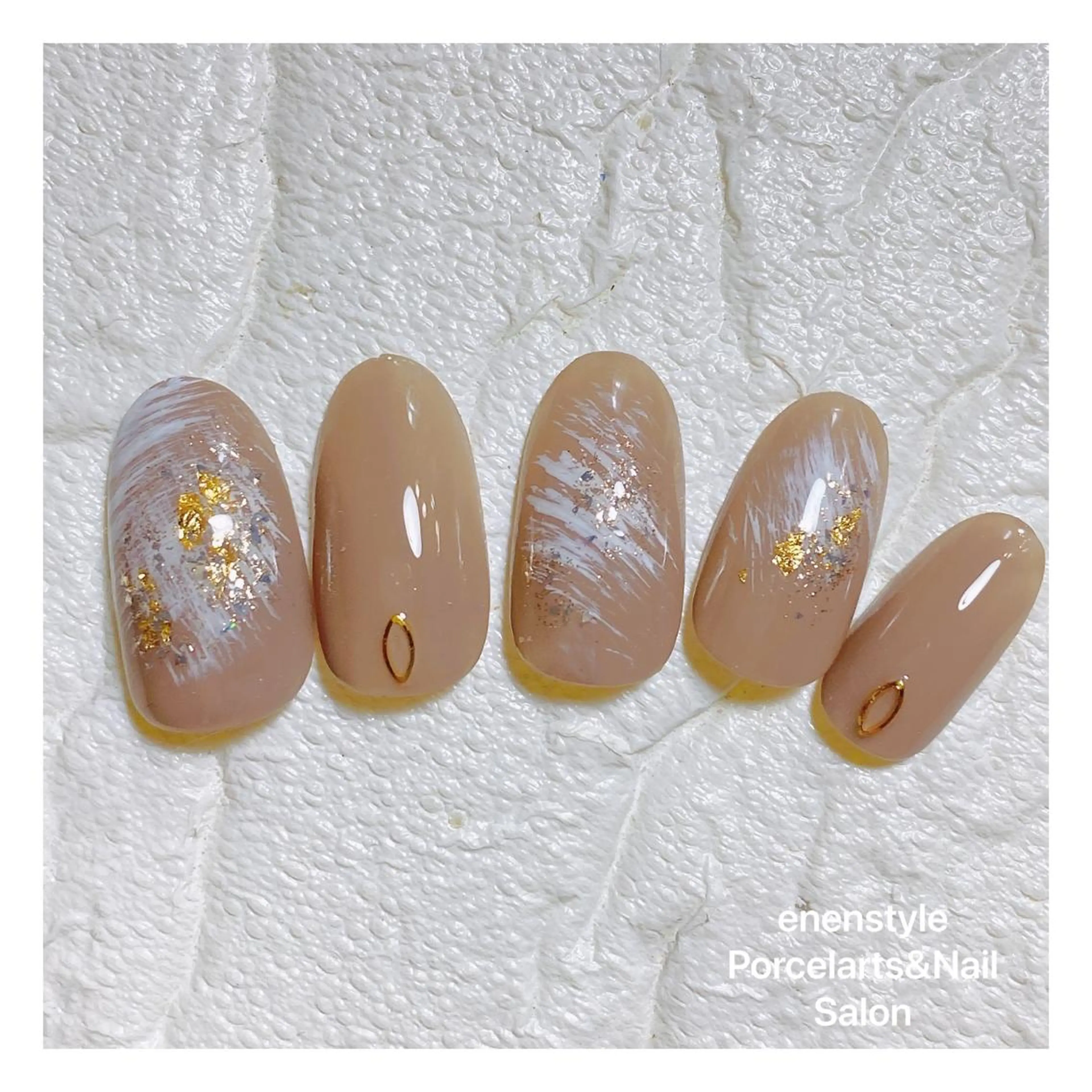 ミディアム ネイル 👑enen style👑のネイルデザイン