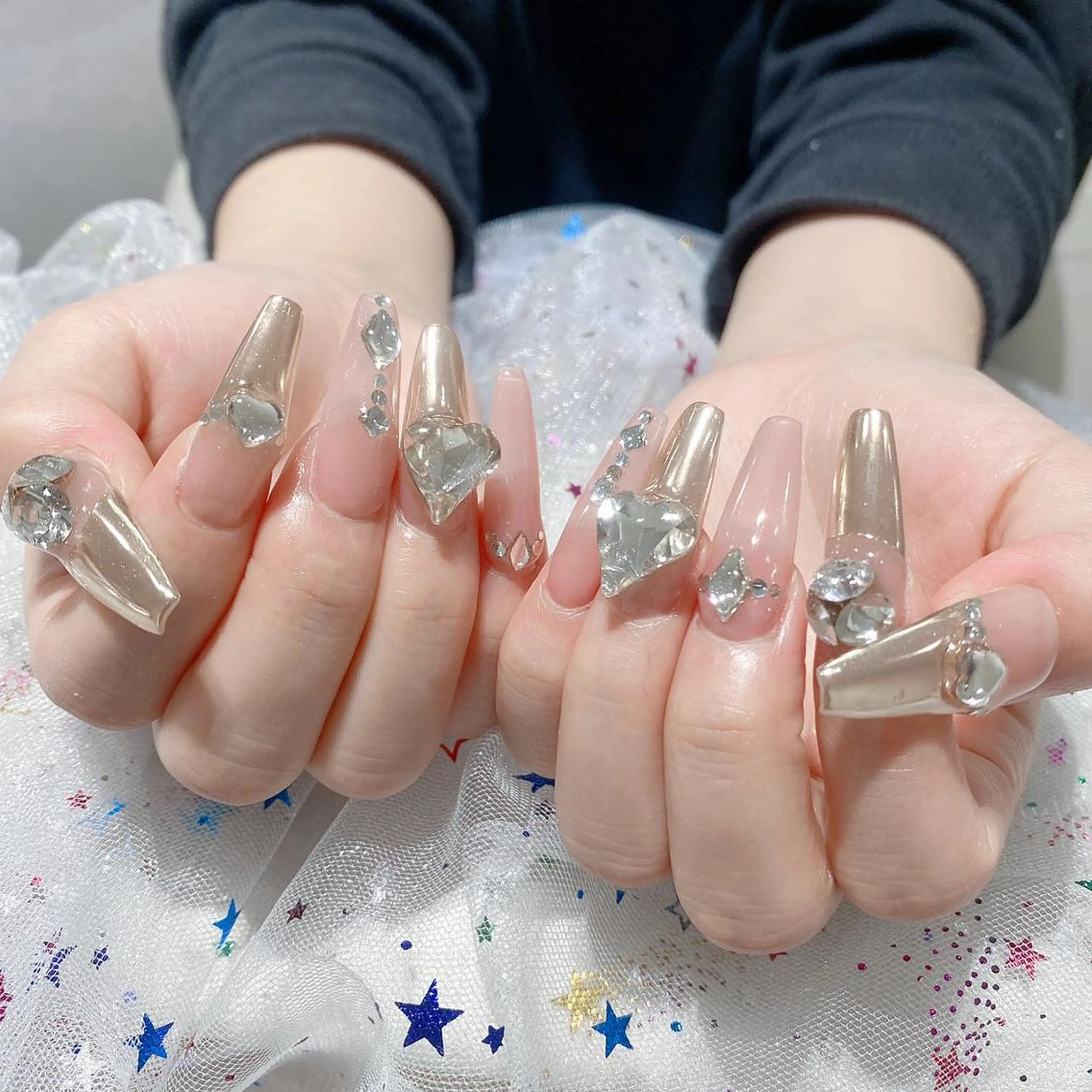 ネイル ハンドネイル Queen's ゆなのネイルデザイン