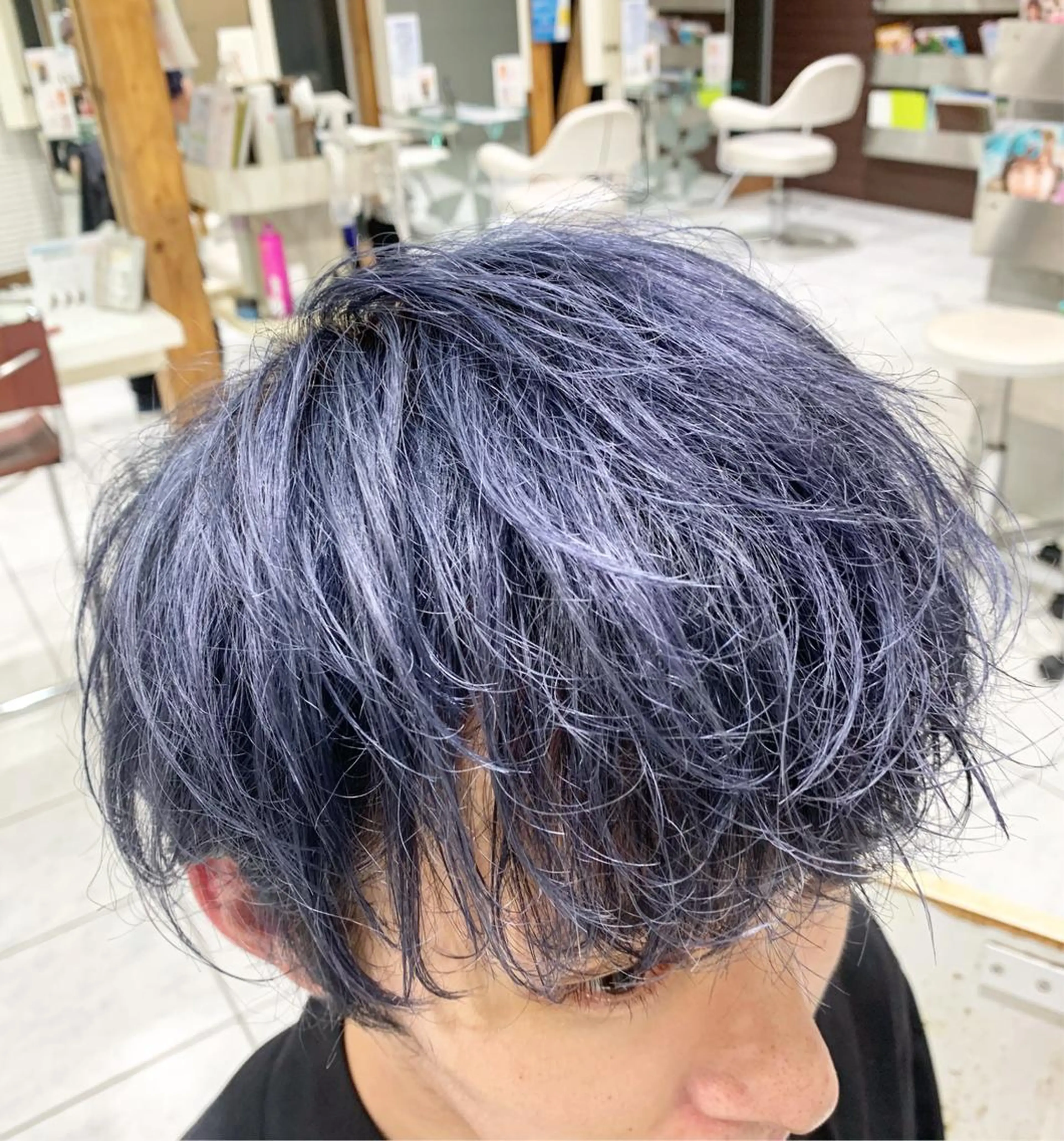 カラー メンズ ✨髪質改善/ブリーチ /レイヤー/山下竣介のヘアスタイル