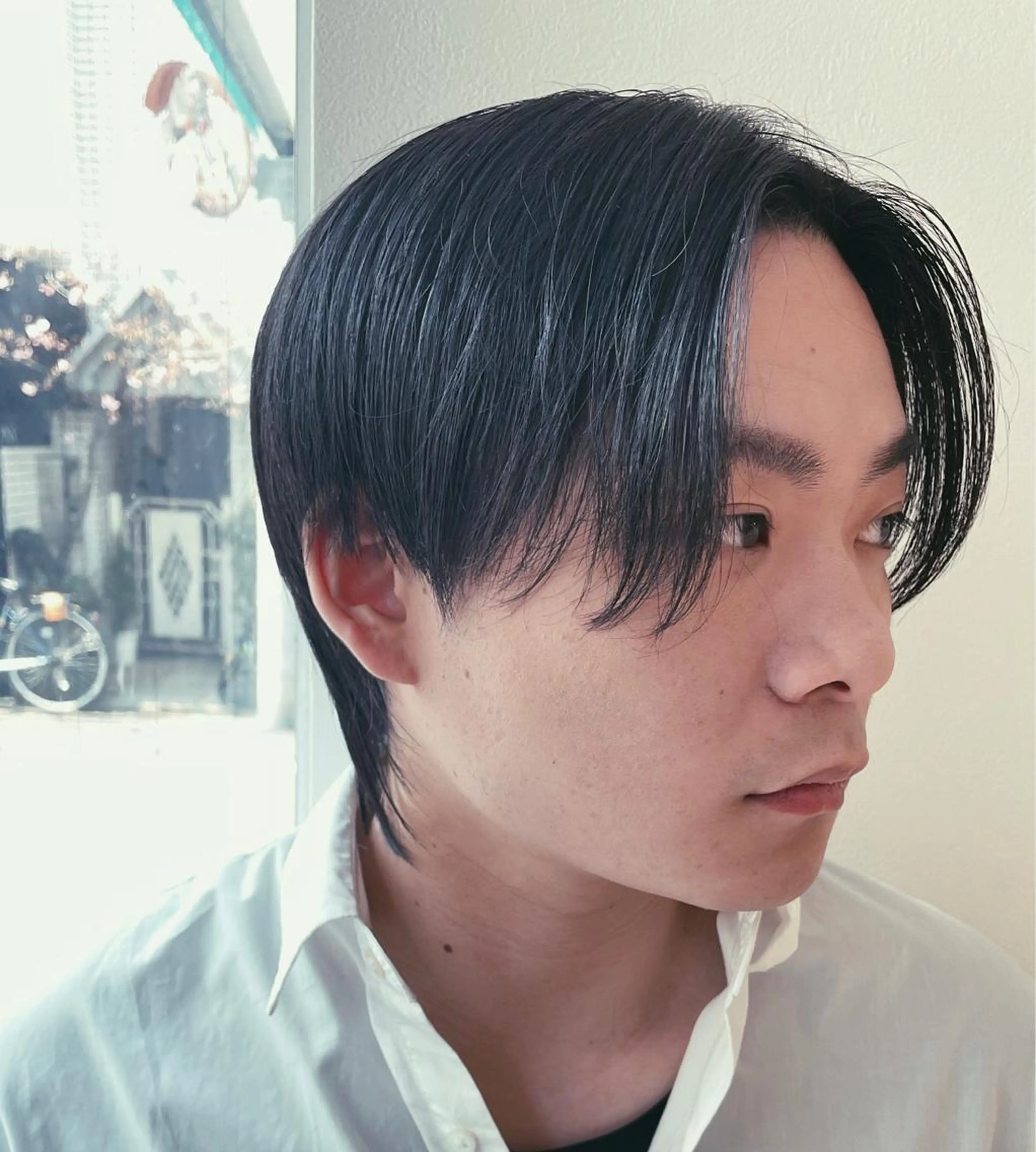 【メンズ限定】🫧カット＋縮毛矯正＋トリートメント☔️【土日祝＋1000円】の写真