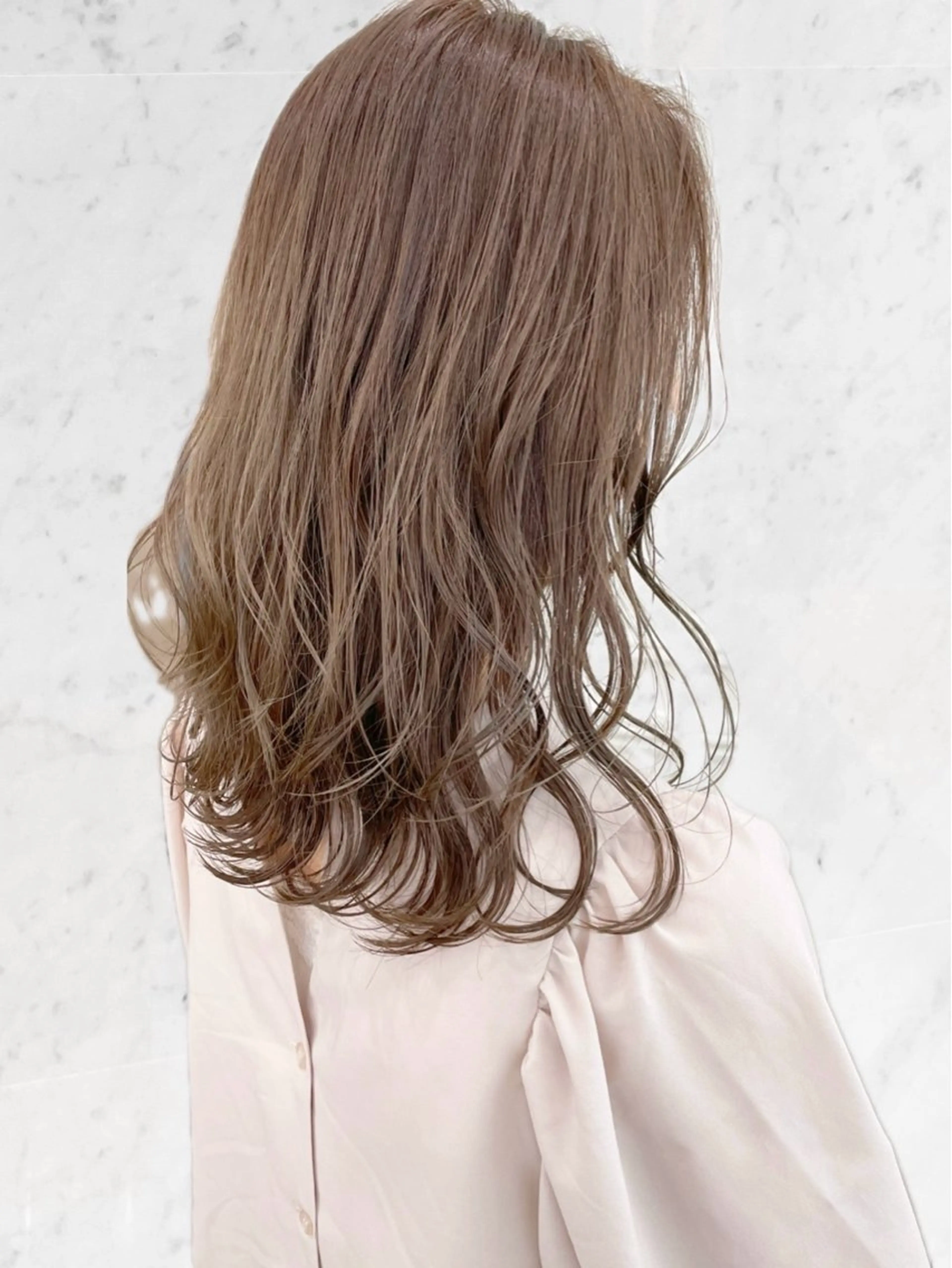セミロング カラー ミルクティーラテ 透明感カラー 🫰🏻💗 高橋舞のその他イメージ