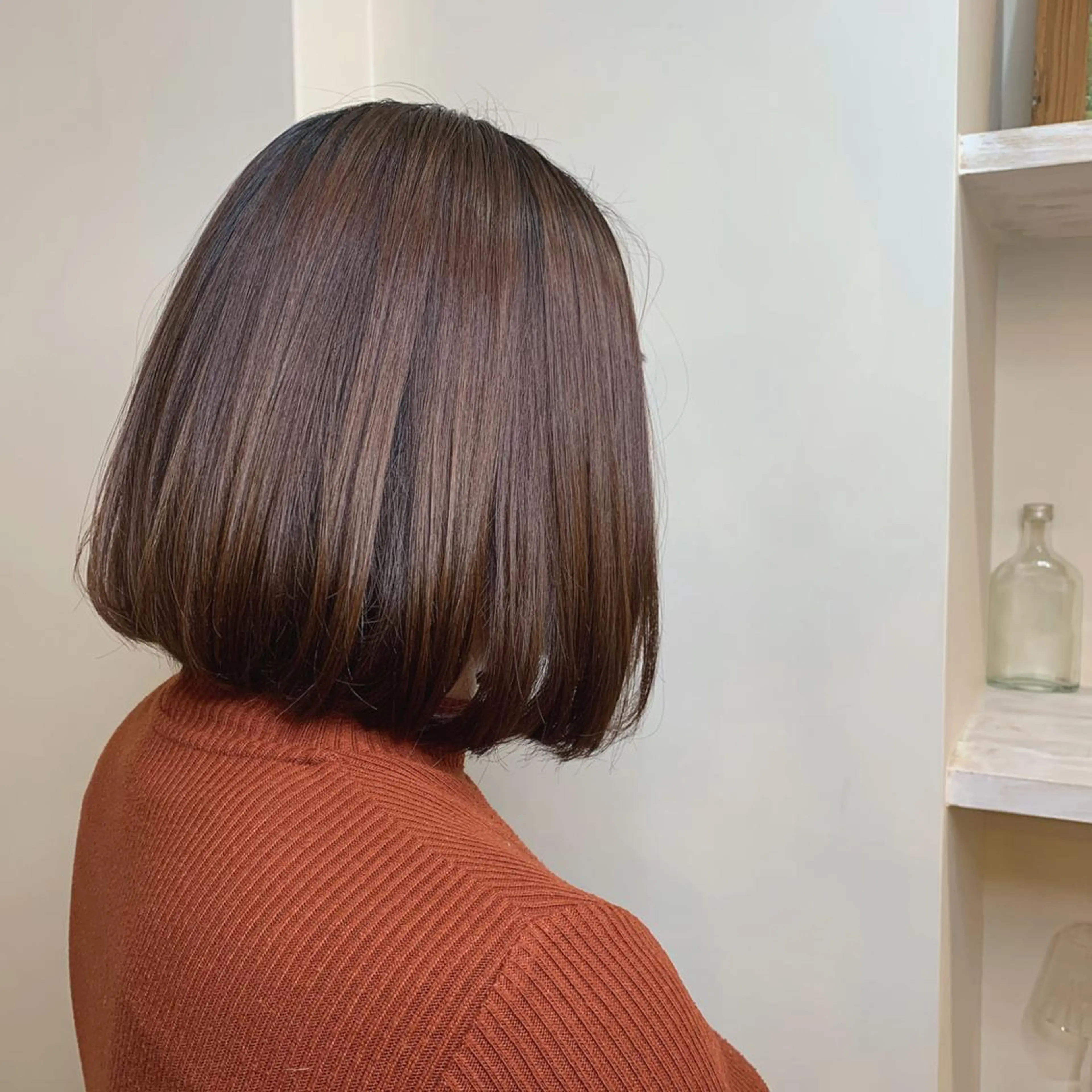 ショート ボブ ボブウルフ／ボブ Satsuki【名駅のヘアスタイル