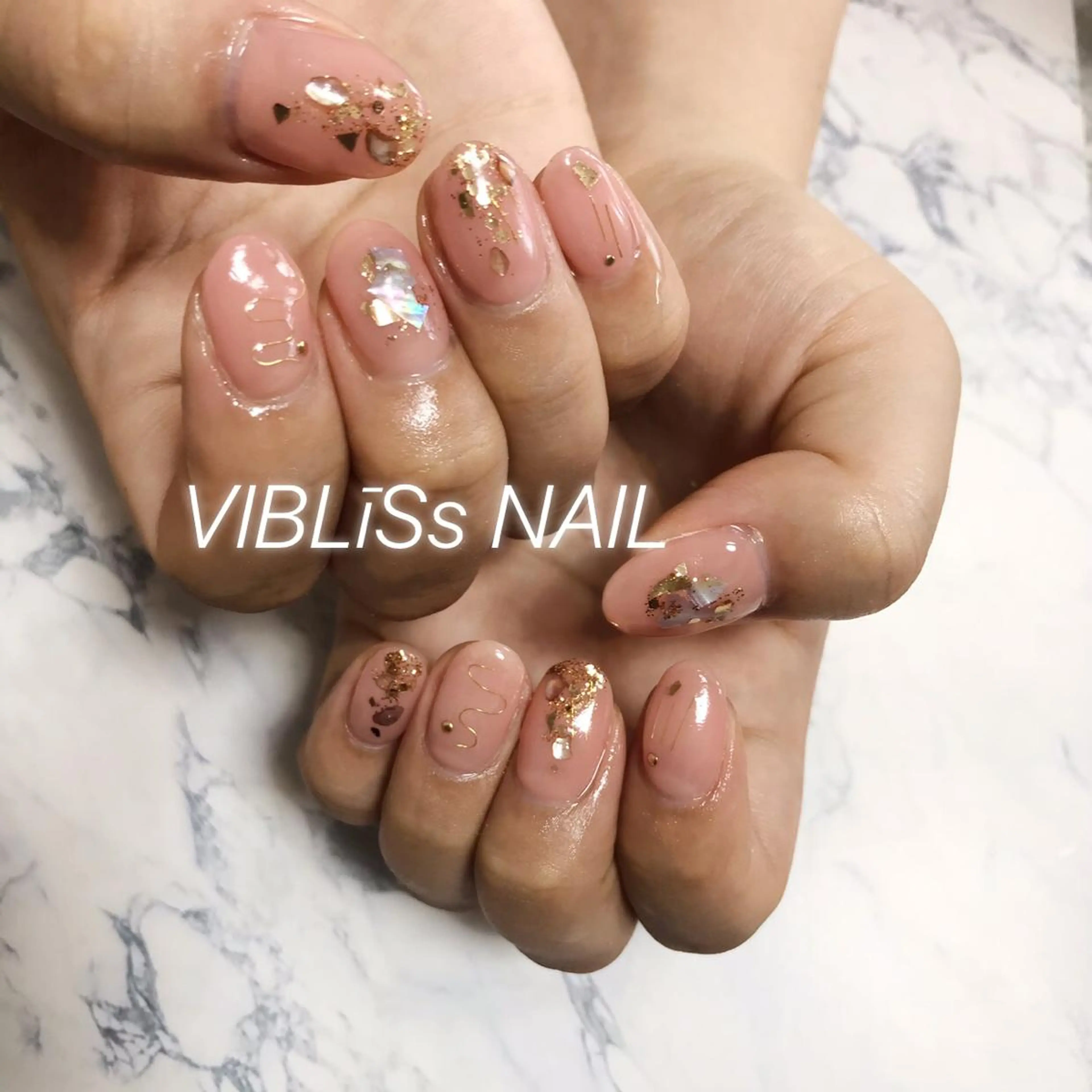 ネイル ハンドネイル VIBLīSs nailのネイルデザイン