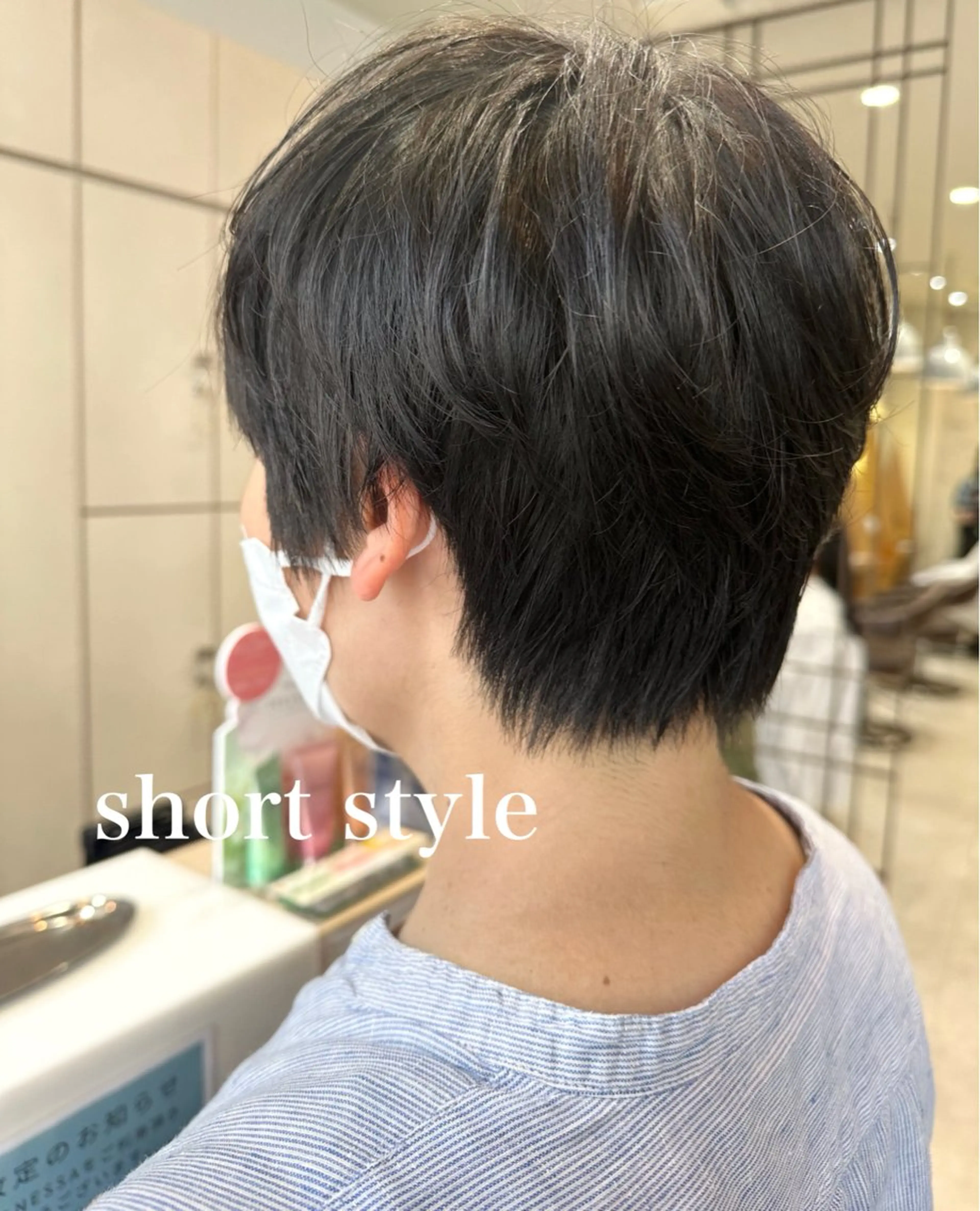 ショート 美髪矯正/渡辺 りんのヘアスタイル