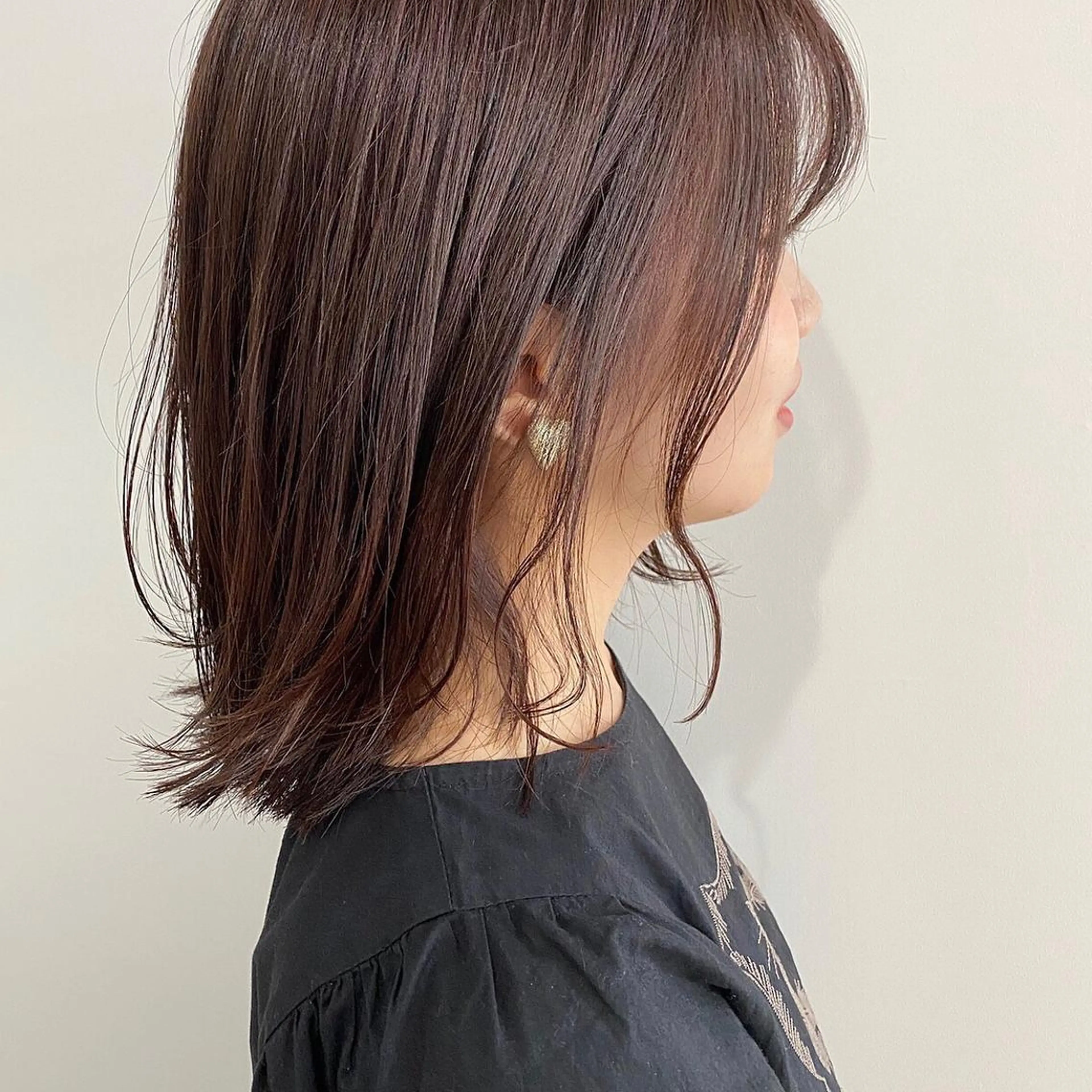 ミディアム カラー お洒落パーマ/ 艶カラー/michiのヘアスタイル