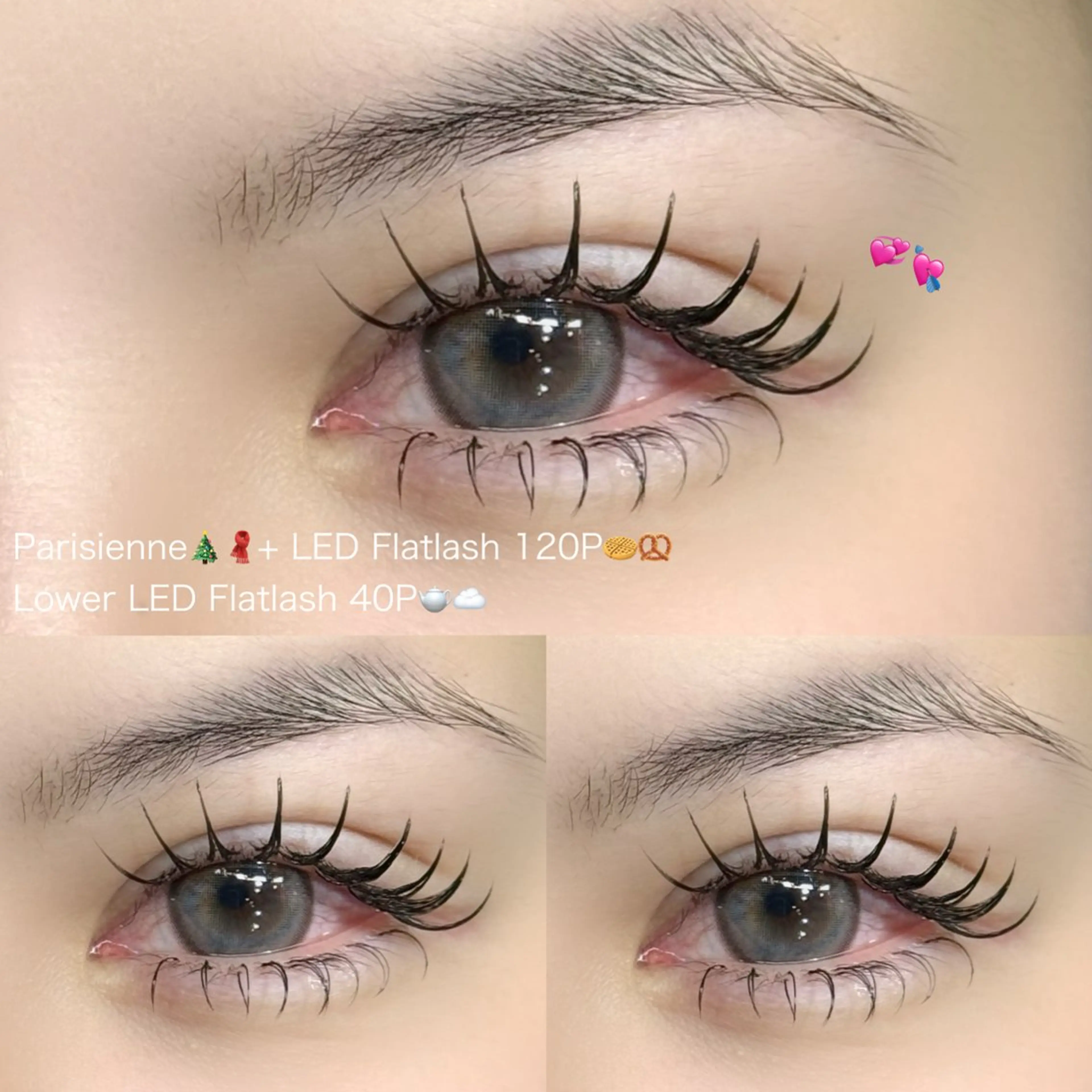 マツエク・マツパ 下まつげエクステ 🫧fein. 𝙖𝙣𝙣.🤍のマツエク・マツパデザイン