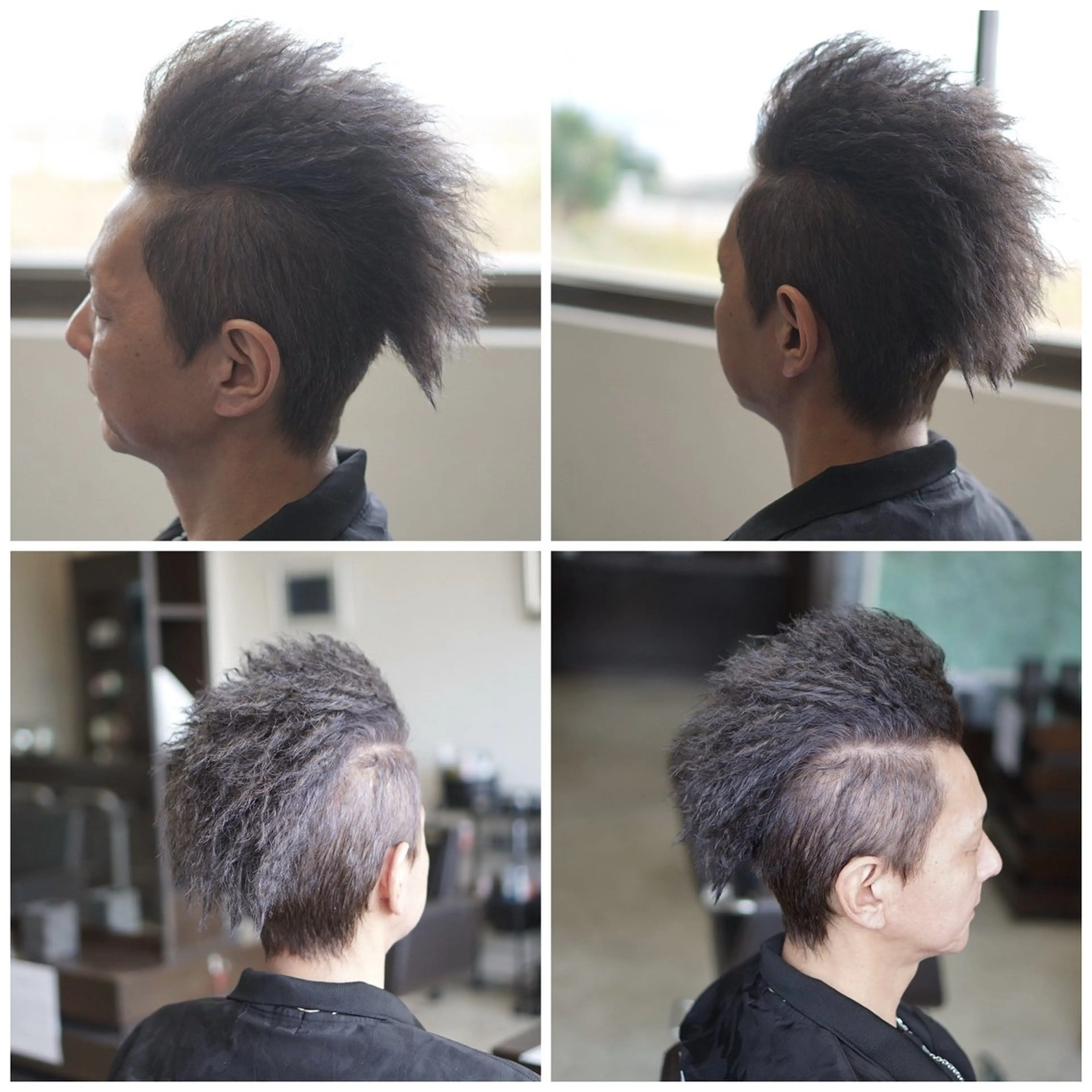 パーマ メンズ 中島 剛のヘアスタイル