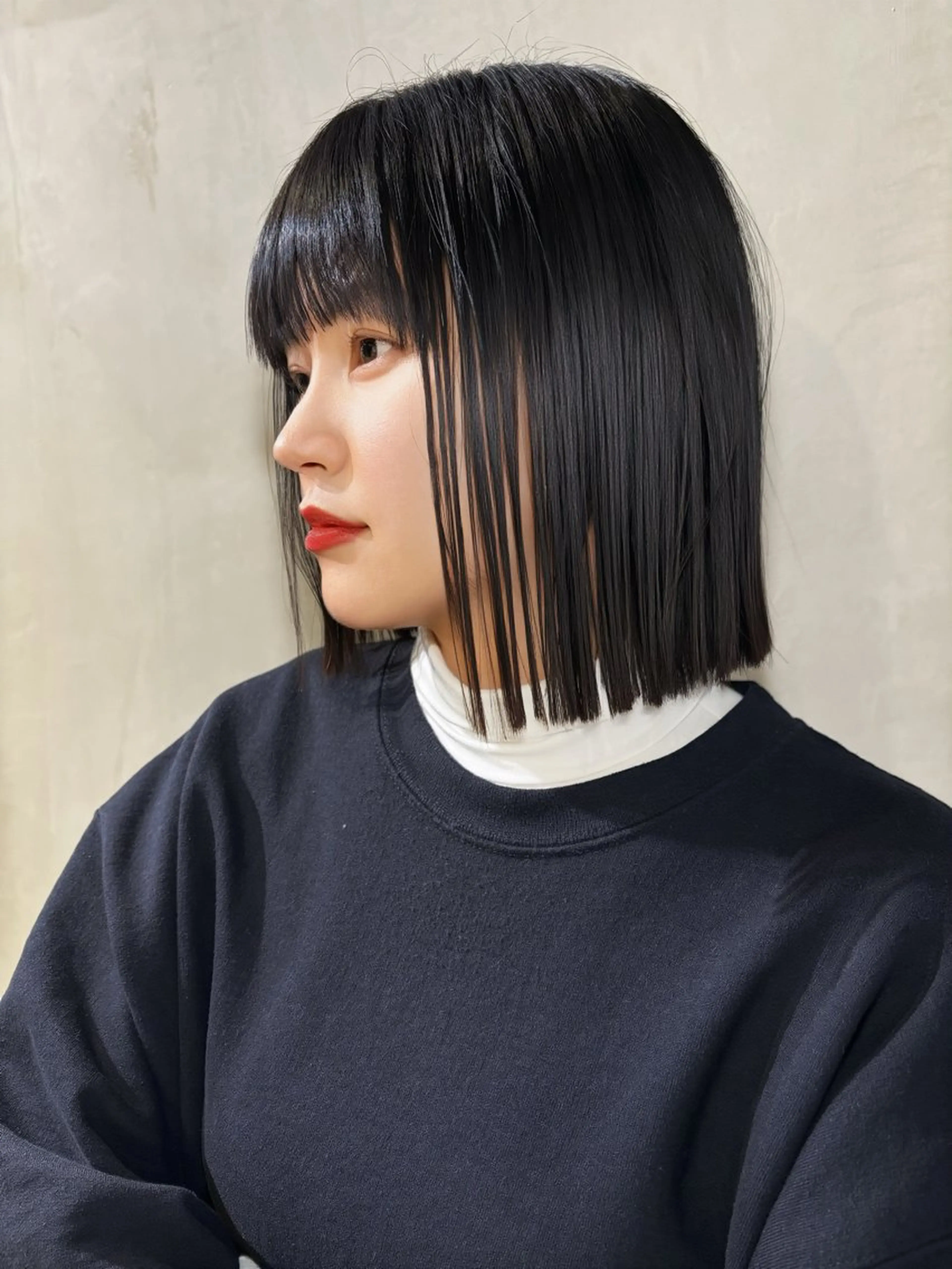 ミディアム ボブ 🍀祥吾🍀レイヤー 艶髪❣️髪質改善❤️のヘアスタイル