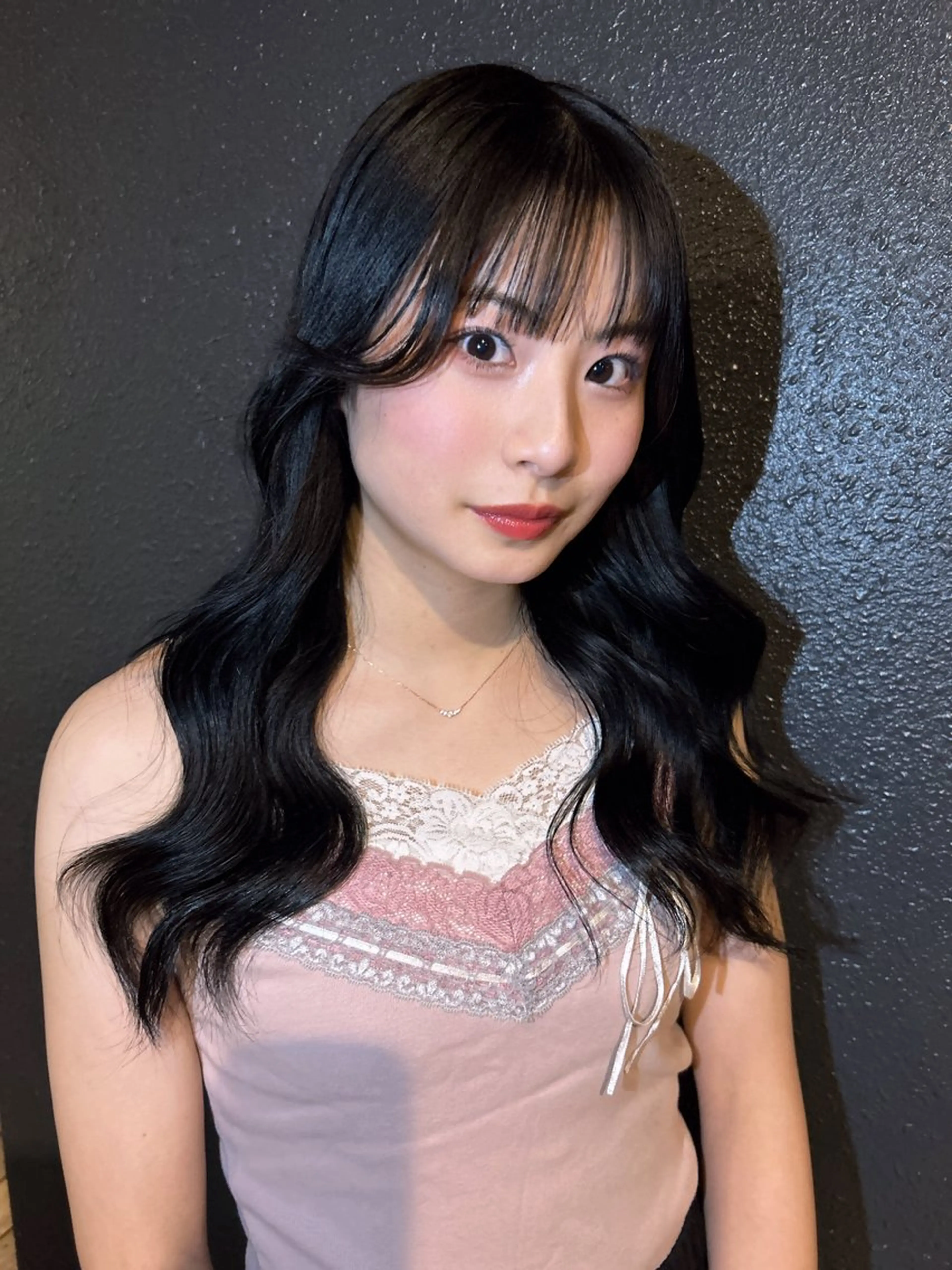 ロング 顔まわりレイヤー 顔周りカット レイヤーカット ボブカットモデル募集 🐈‍⬛Mihiroのヘアスタイル