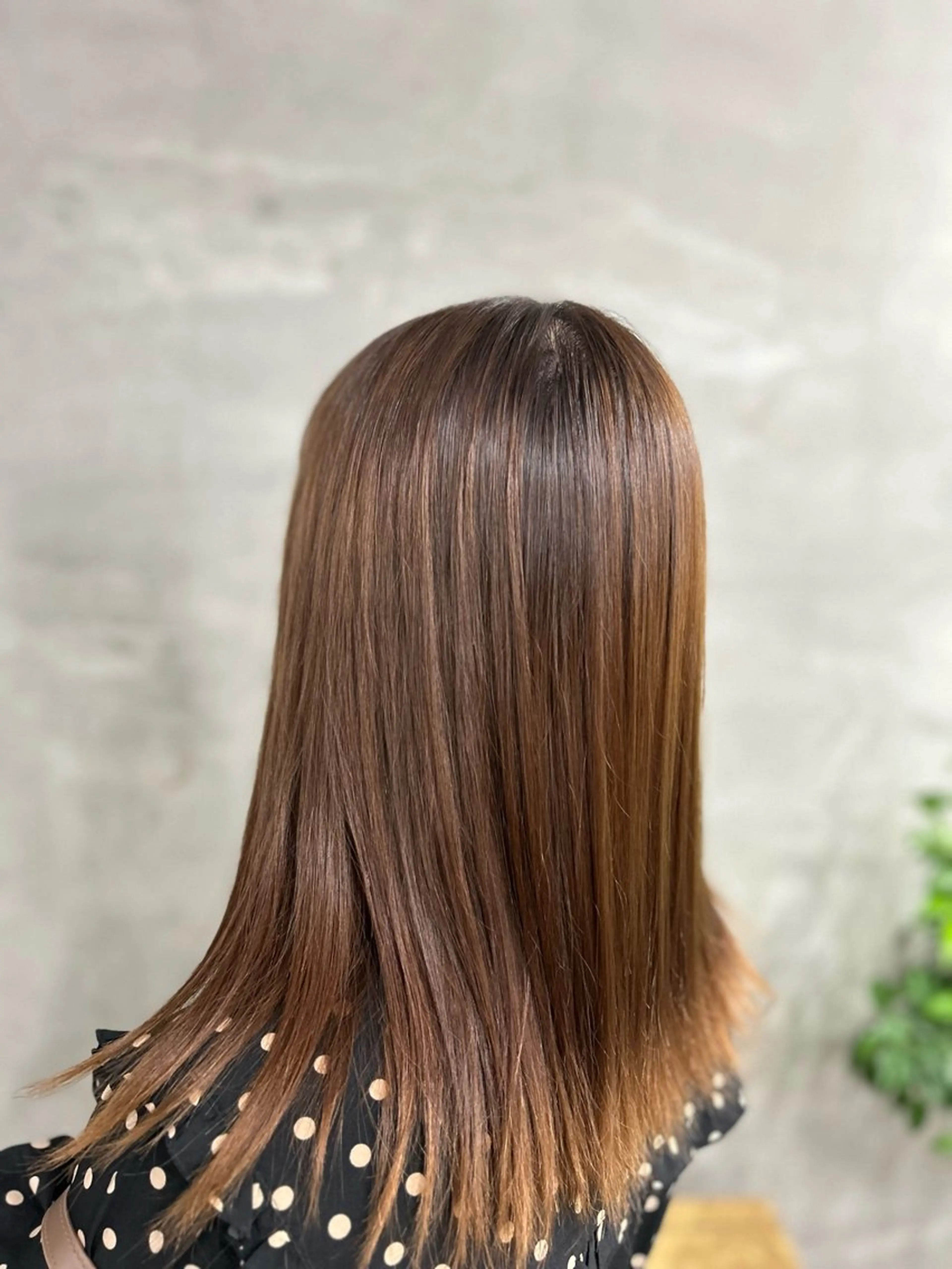 セミロング 🌟髪質改善と艶 ✨相場つかさのヘアスタイル