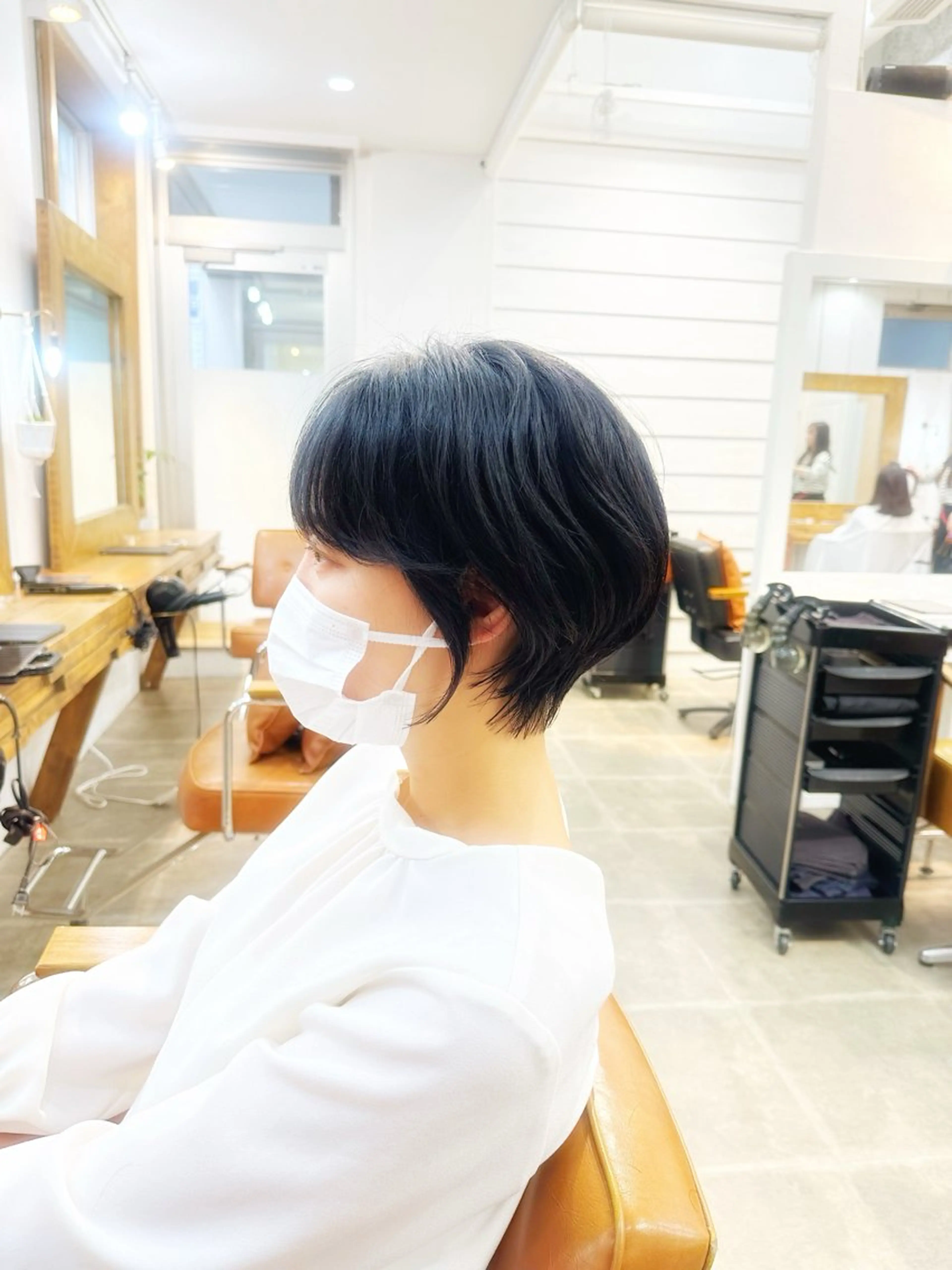 ショート カット newline銀座所属・👑銀座ショート/ 絶壁補正/金子涼👑のヘアスタイル