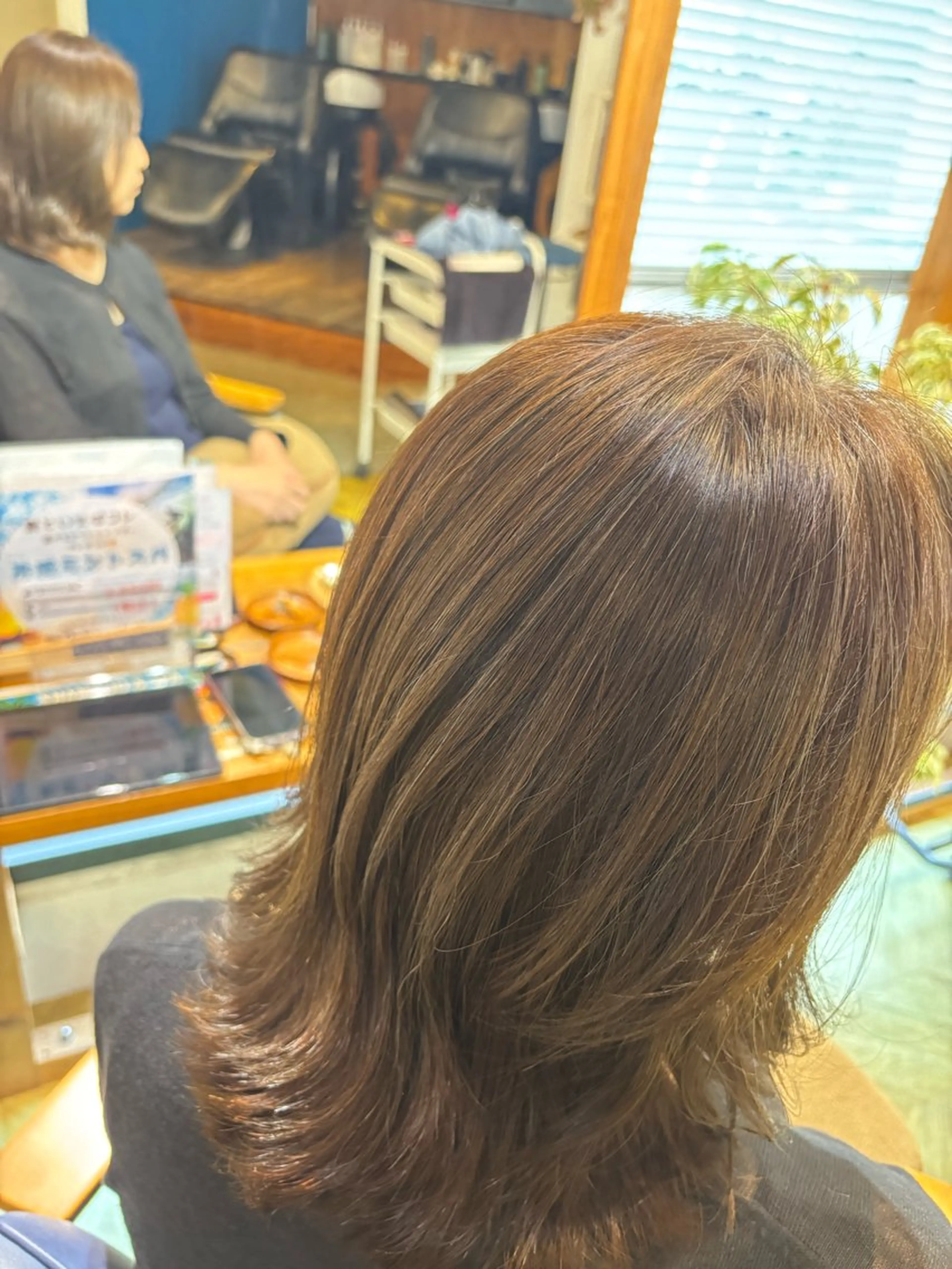 セミロング 楓🍁/髪質改善💎 /透明感カラー🔮のヘアスタイル