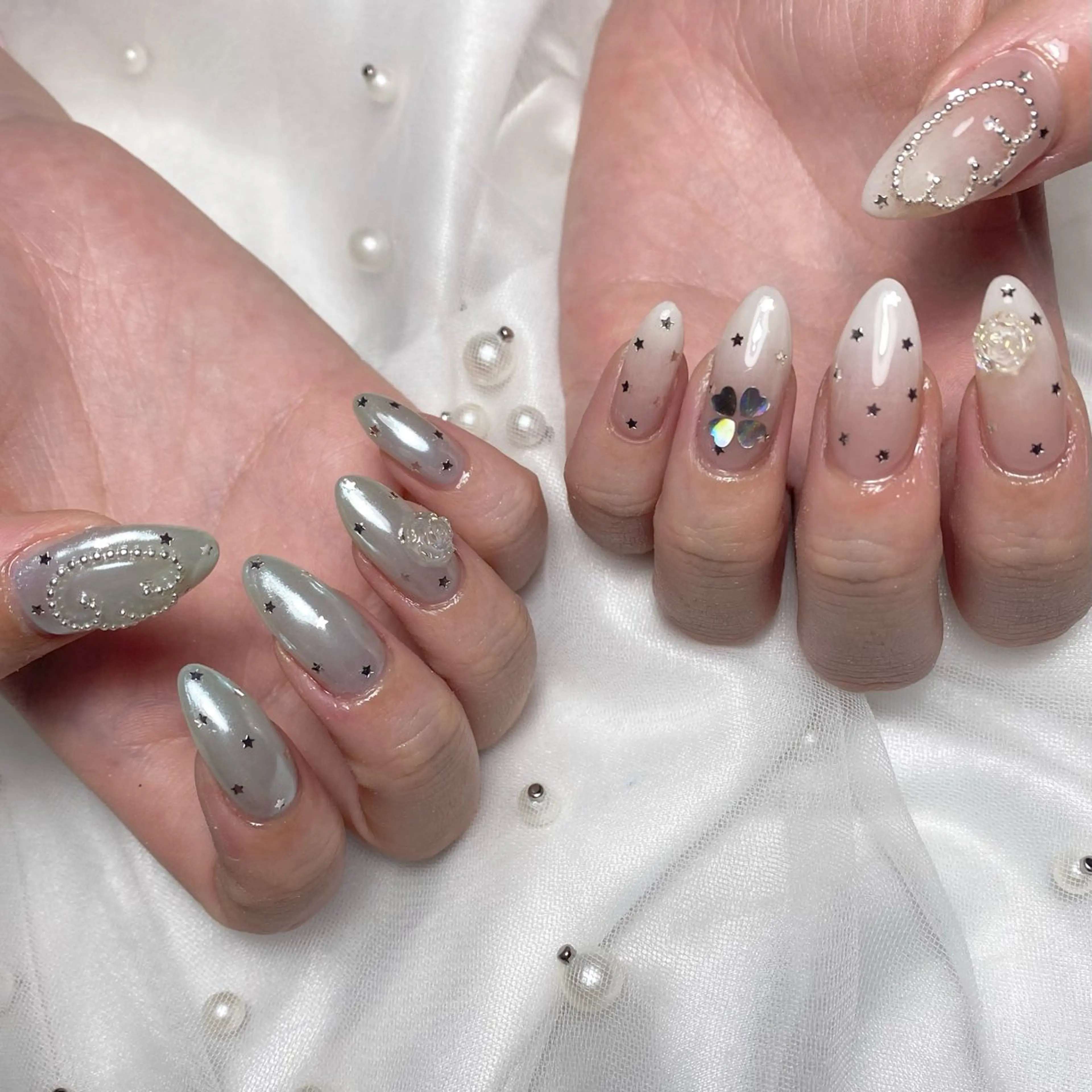 ネイル アートネイル ハンドネイル Luna 【Li'ame】のネイルデザイン