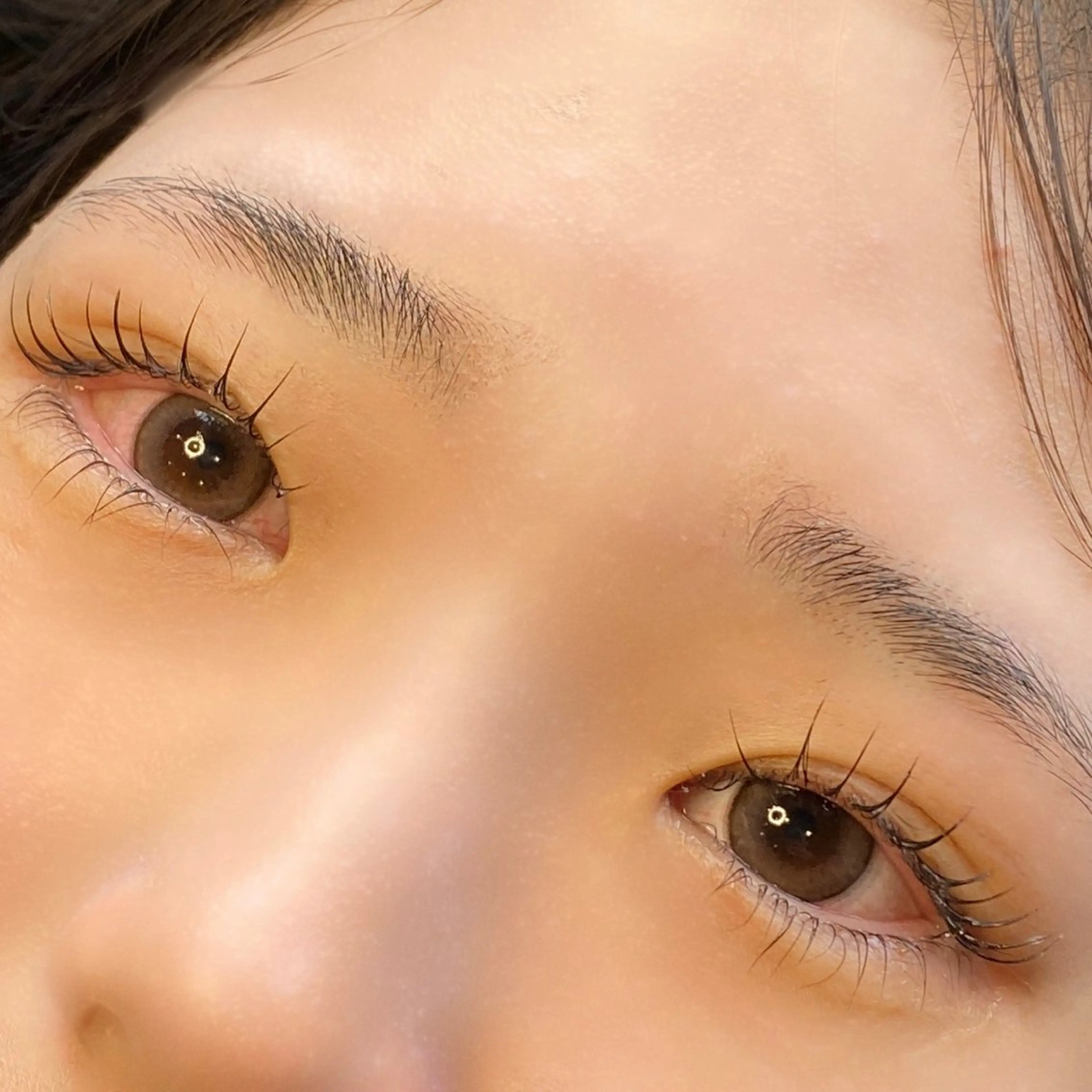 マツエク・マツパ 束感まつ毛 韓国風マツエク 一重×まつ毛パーマ Dahlia beauty新岩聖可のマツエク・マツパデザイン