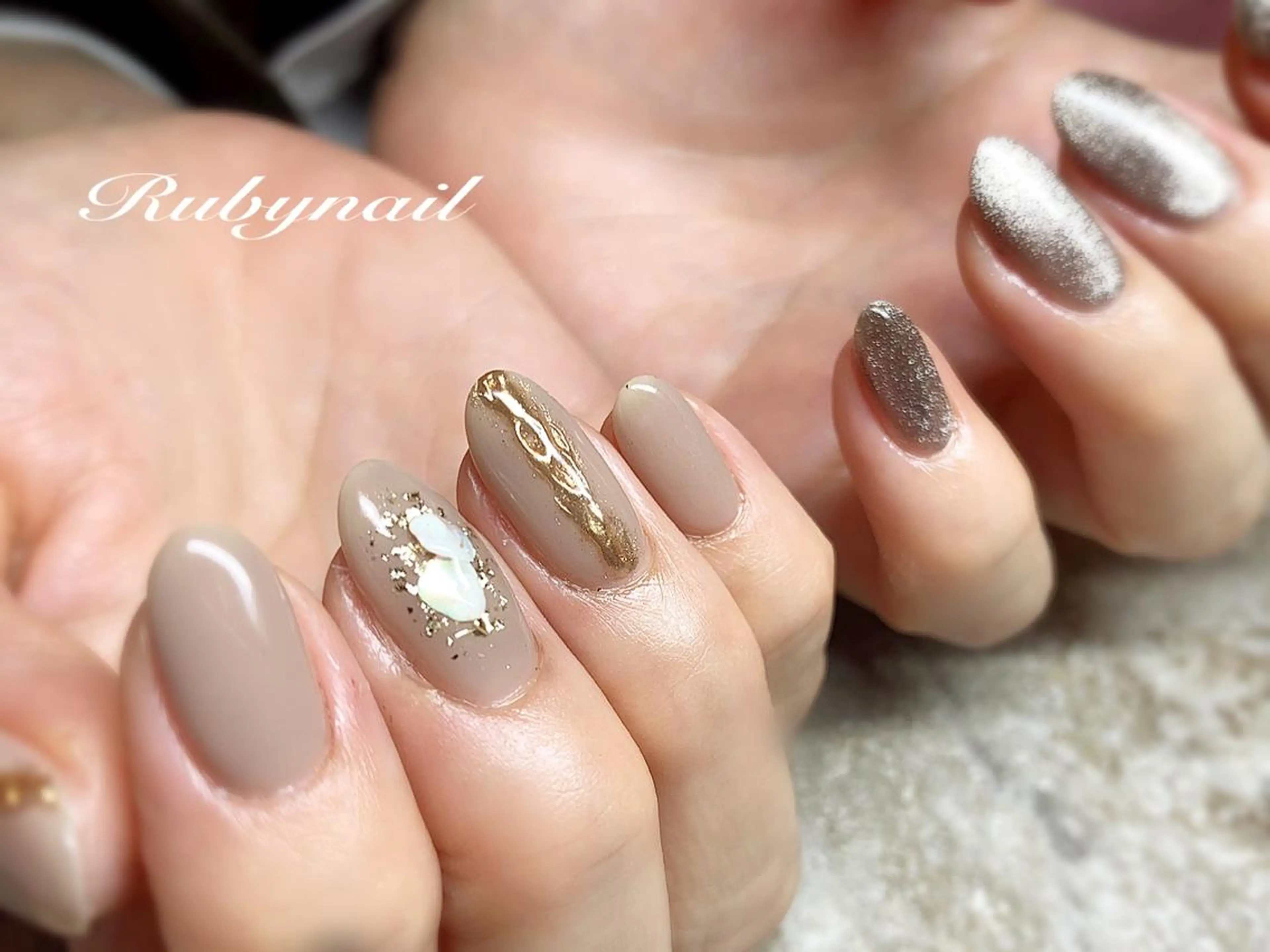 ネイル ハンドネイル Rubynail所属・プライベートサロン Rubynailのネイルデザイン