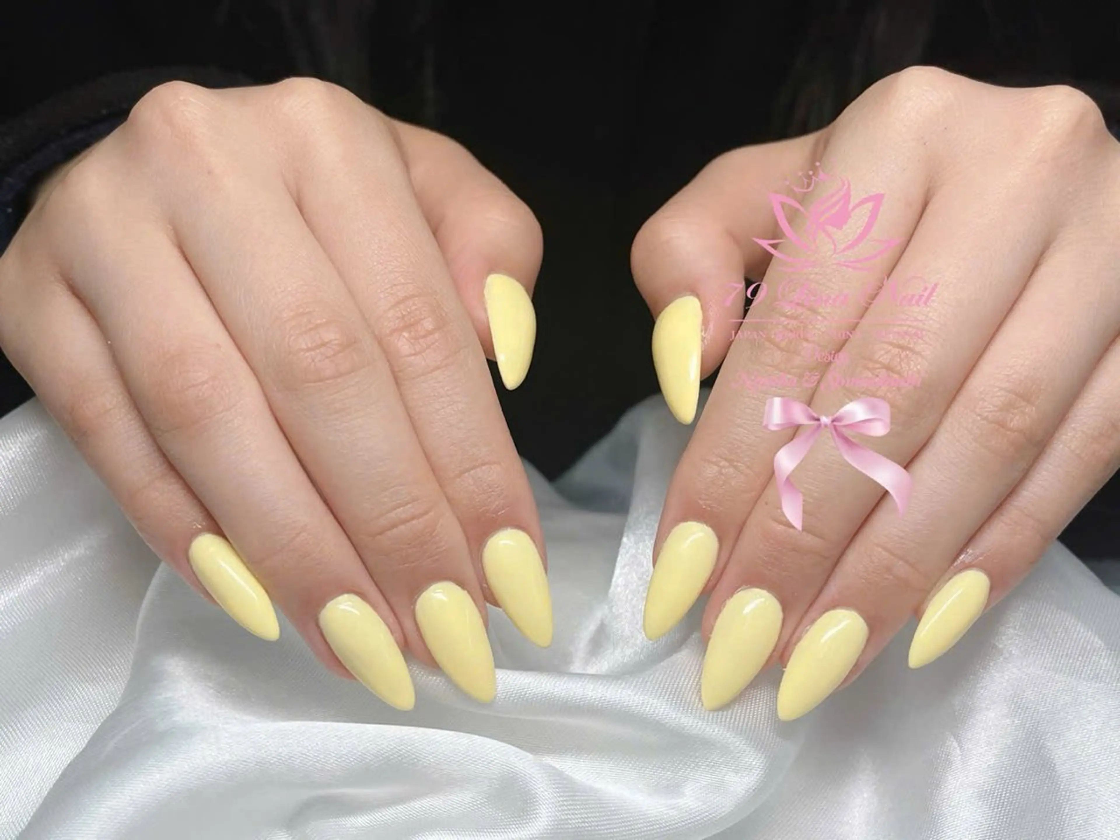 【ジェル】ワンカラーフラッシュネイル・キラメキネイル◆¥8500→¥6950オフ無料の写真