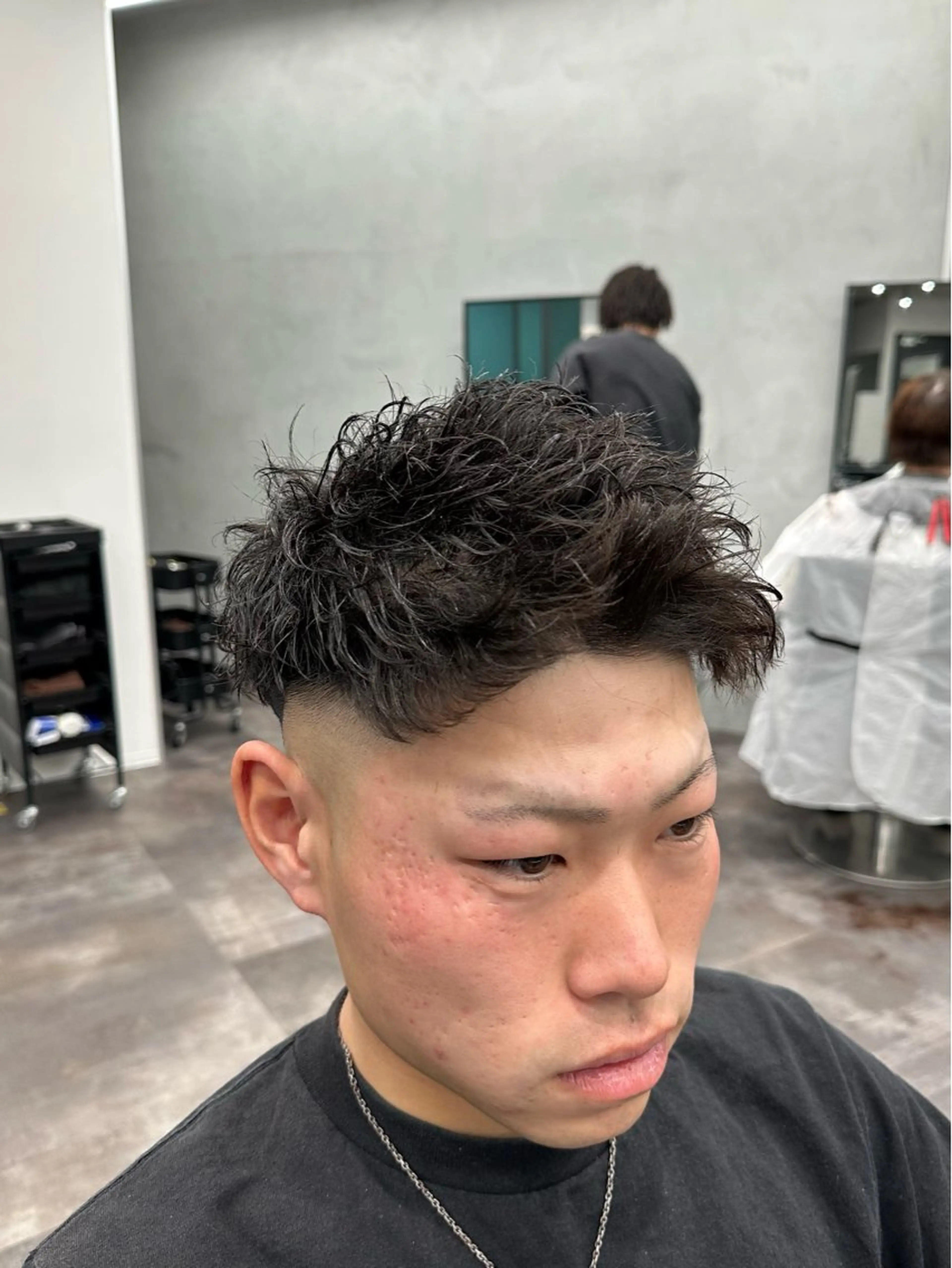 ショート パーマ メンズ ！メンズ特化！ 田中健輔のヘアスタイル
